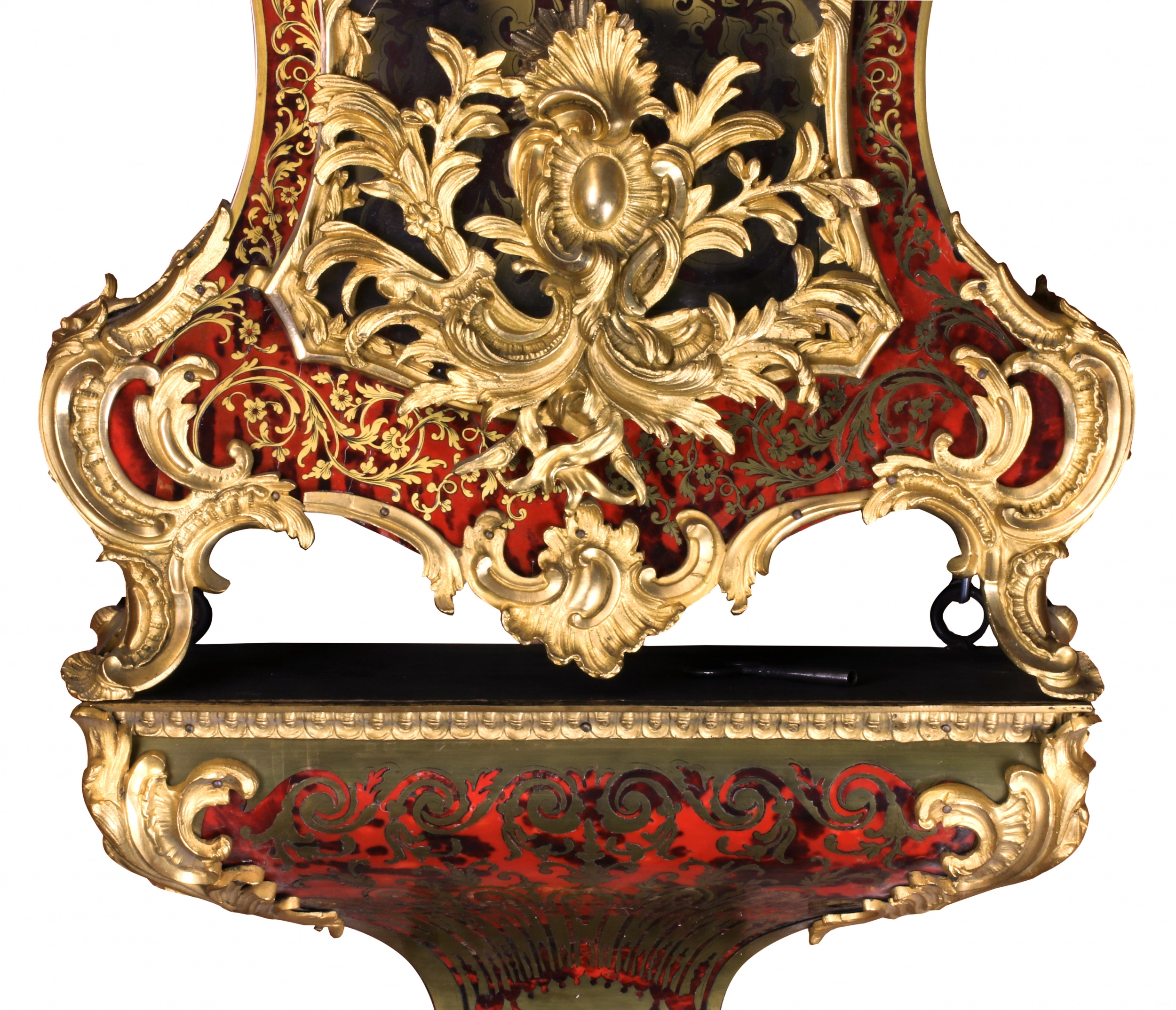 Часы с консолью в стиле Boulle. 19в.