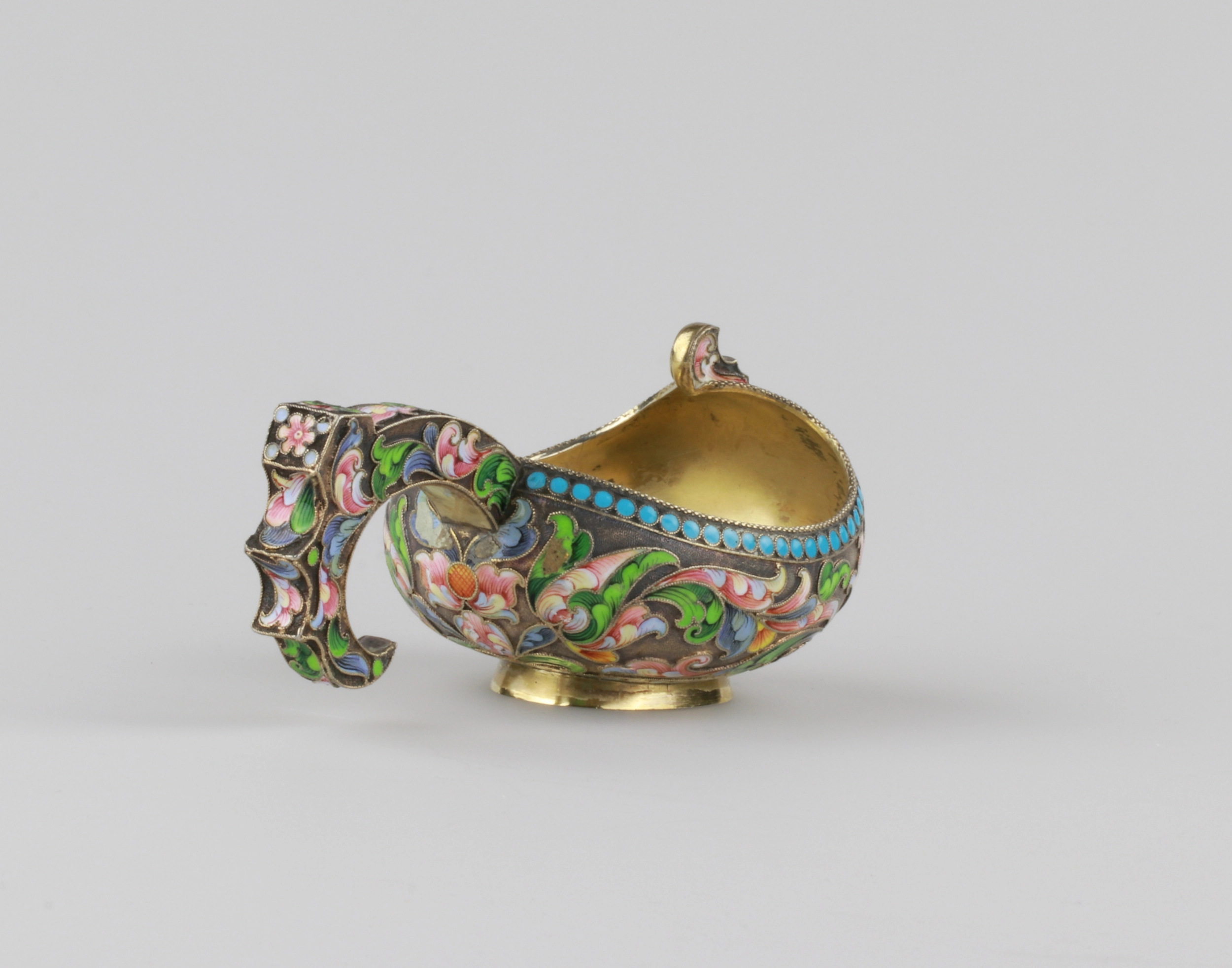 Russian silver ladle 
