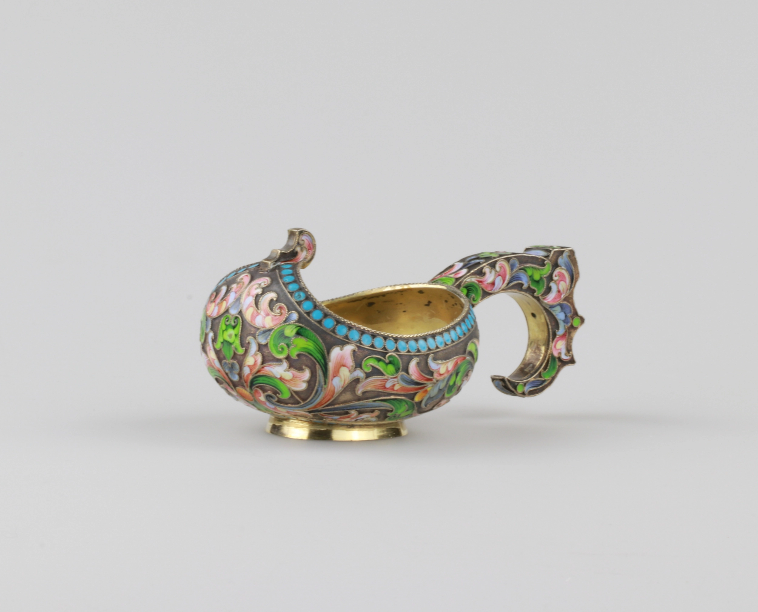 Russian silver ladle 