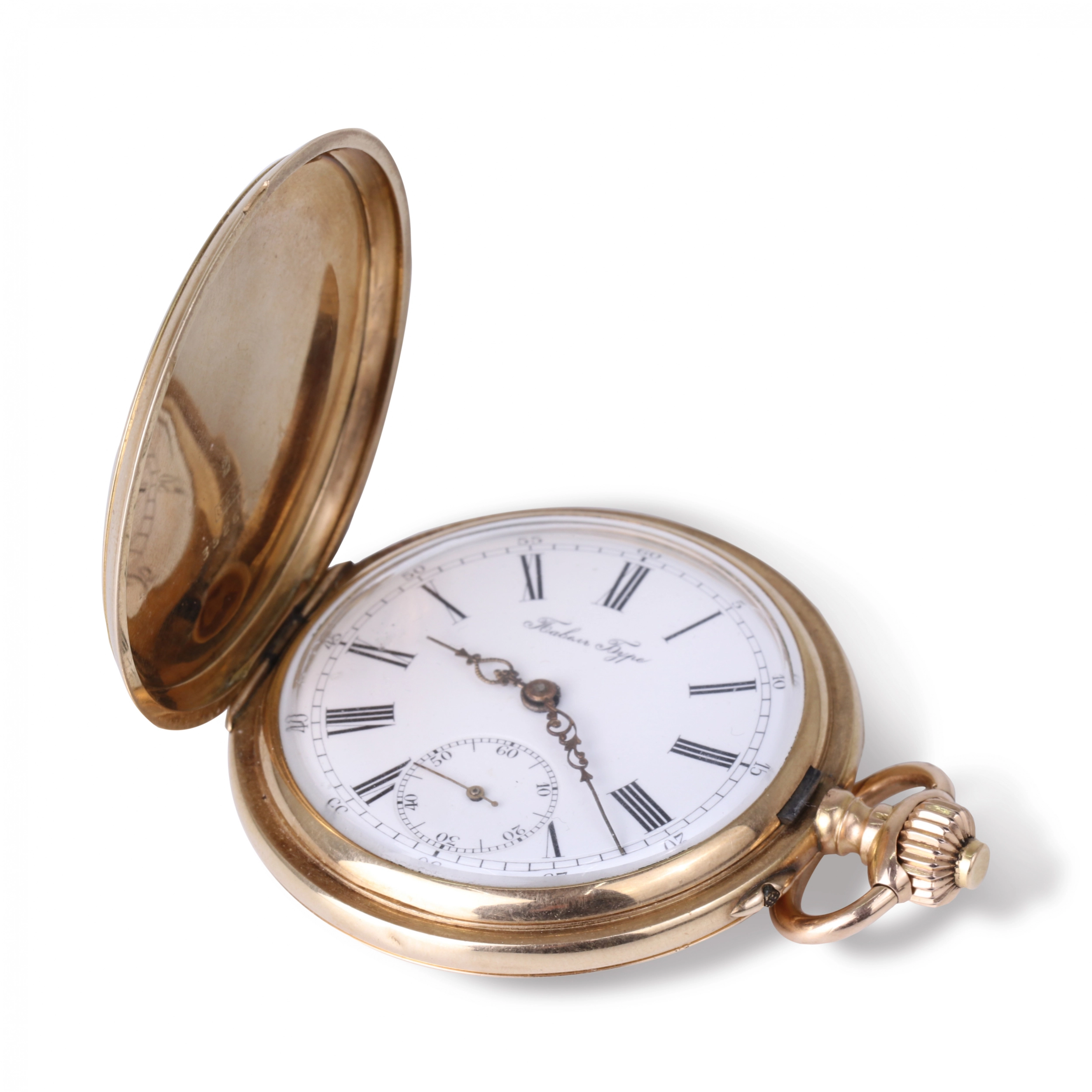 Montre de poche en or 