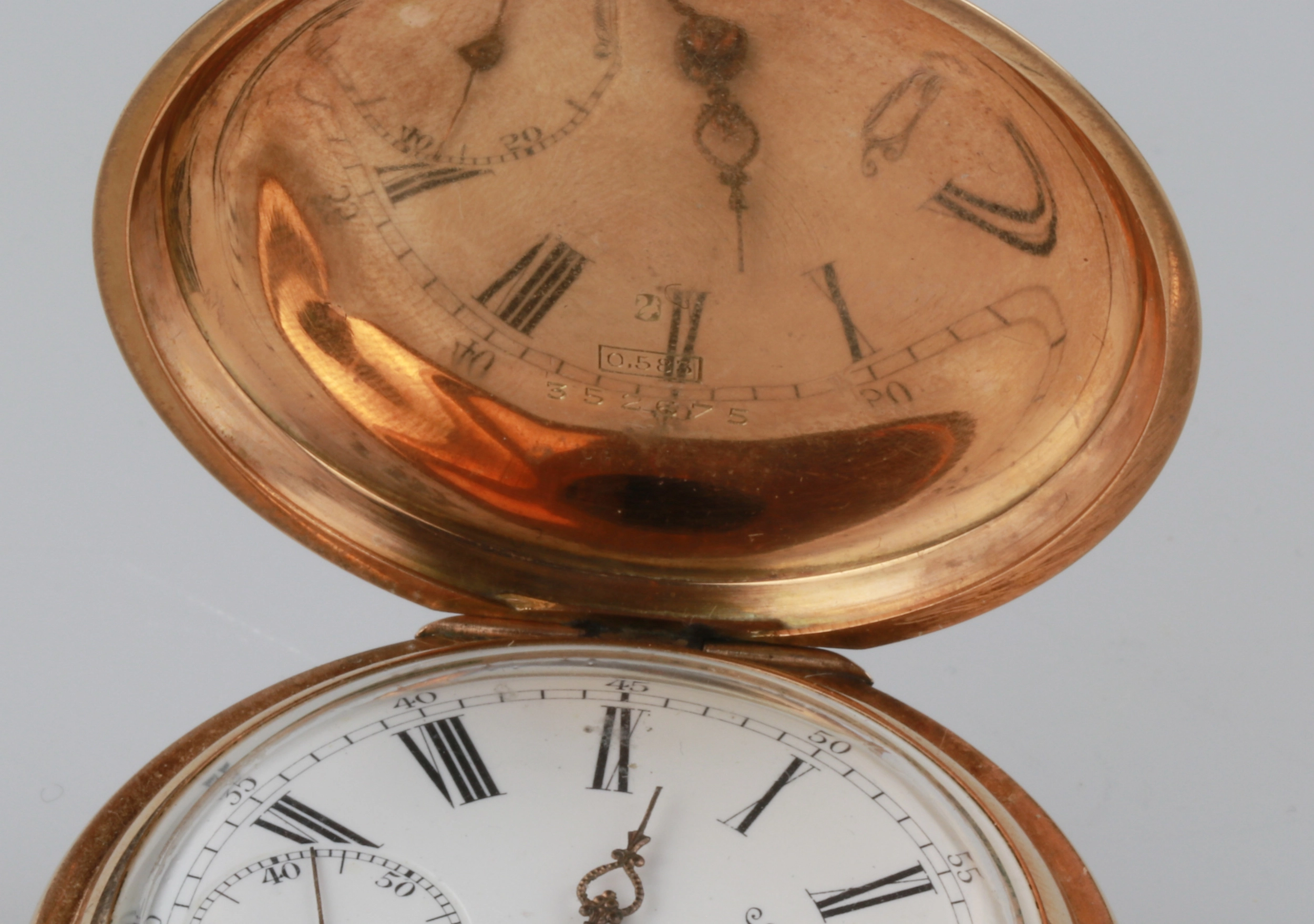 Montre de poche en or 