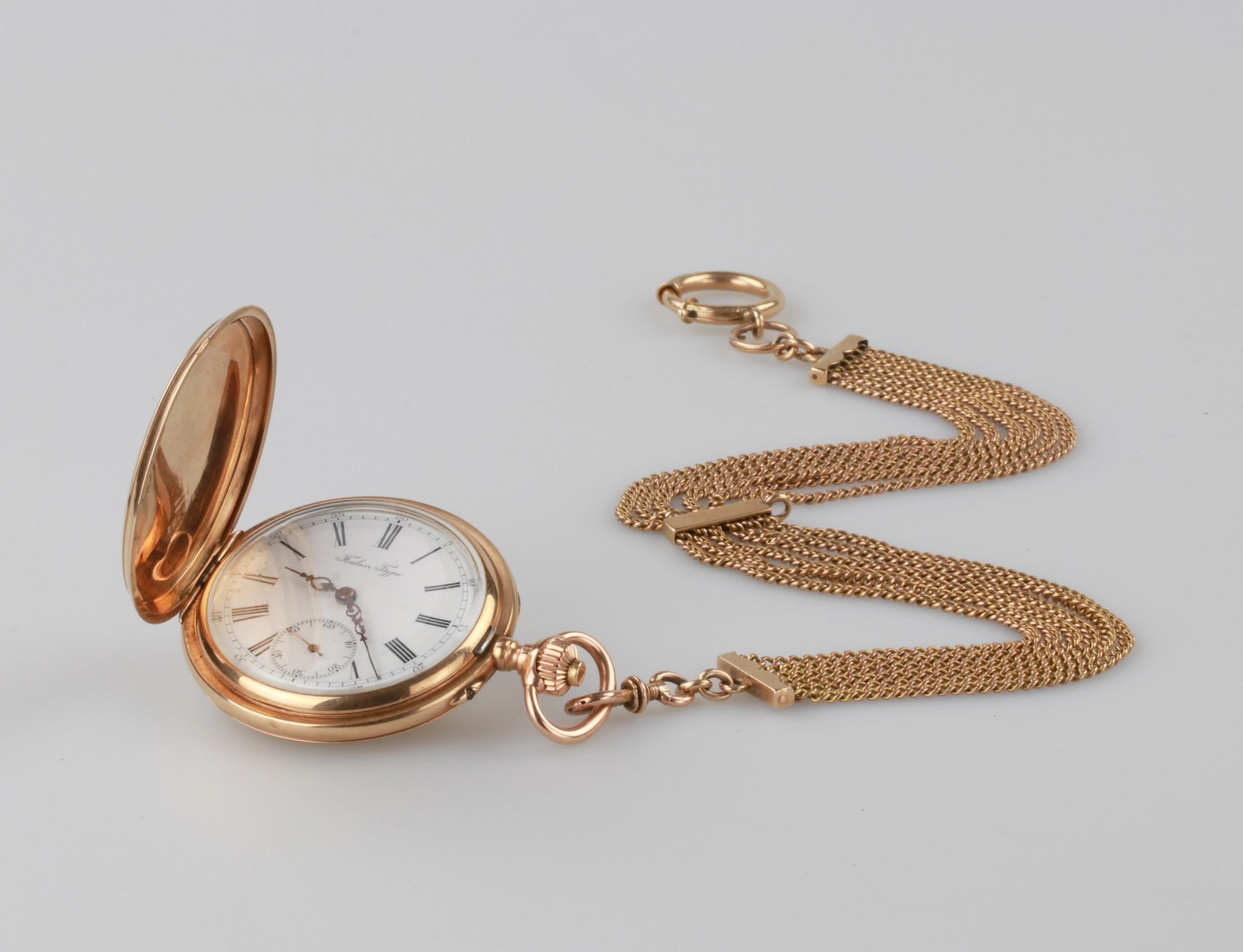 Montre de poche en or 