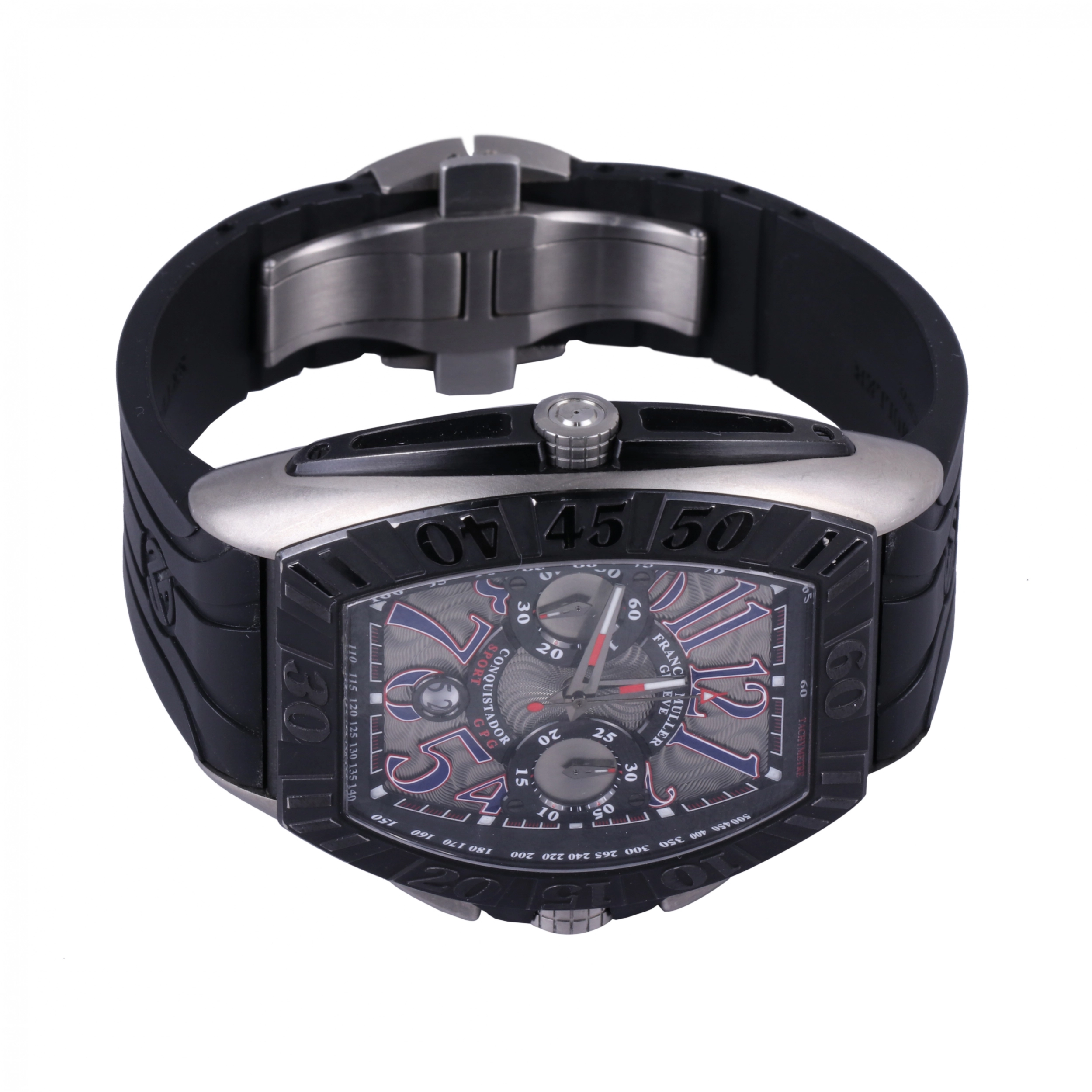FRANCK MULLER CONQUISTADOR LIMITED 25 GRAND PRIX CHRONOGRAPH 9900 CC GPG TITANIUM