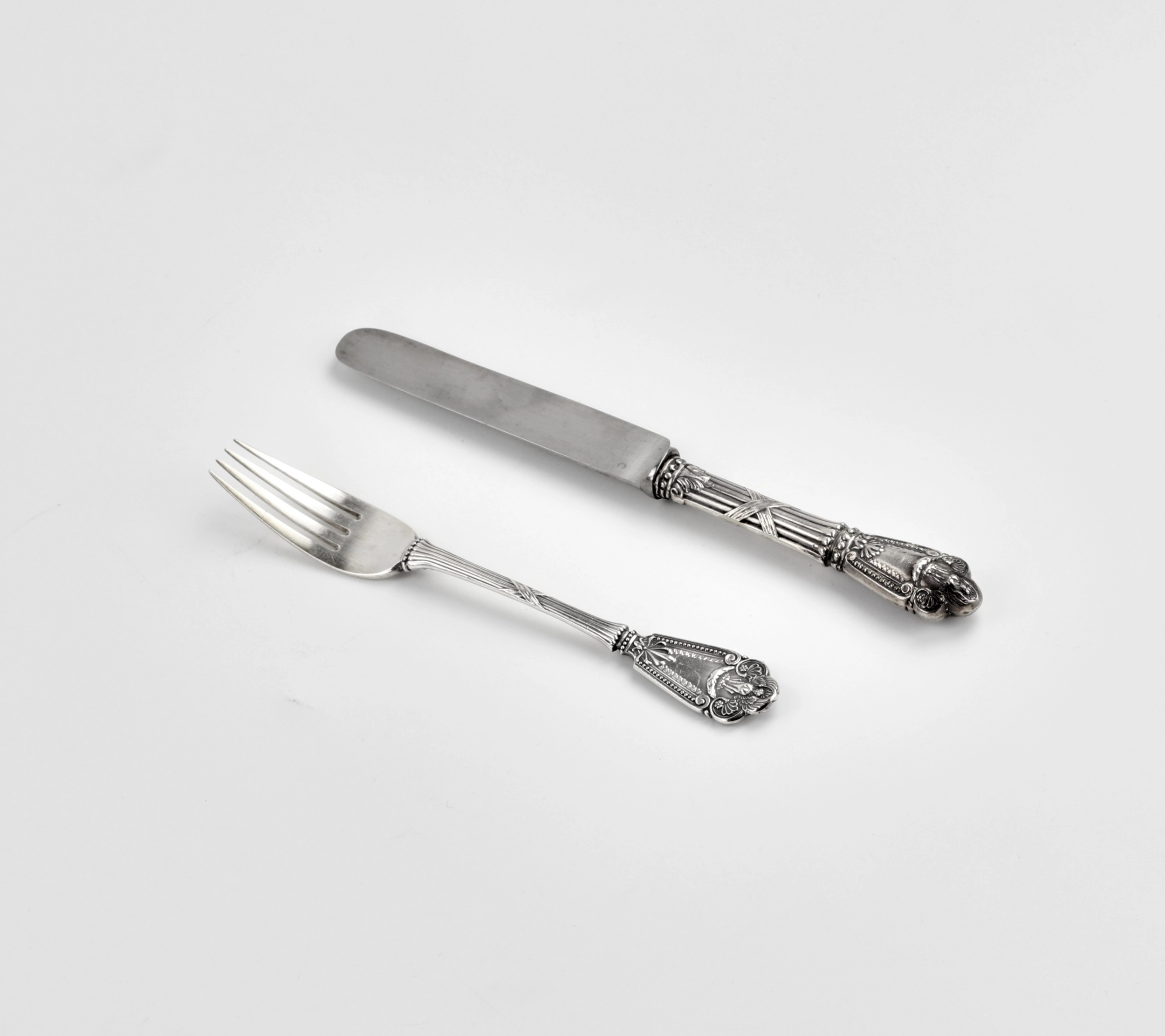 Silver table set 