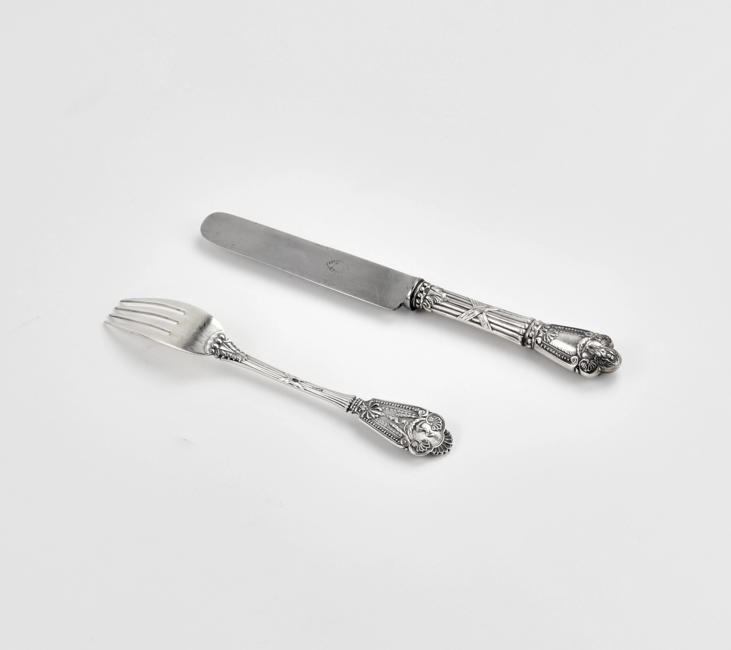Silver table set 