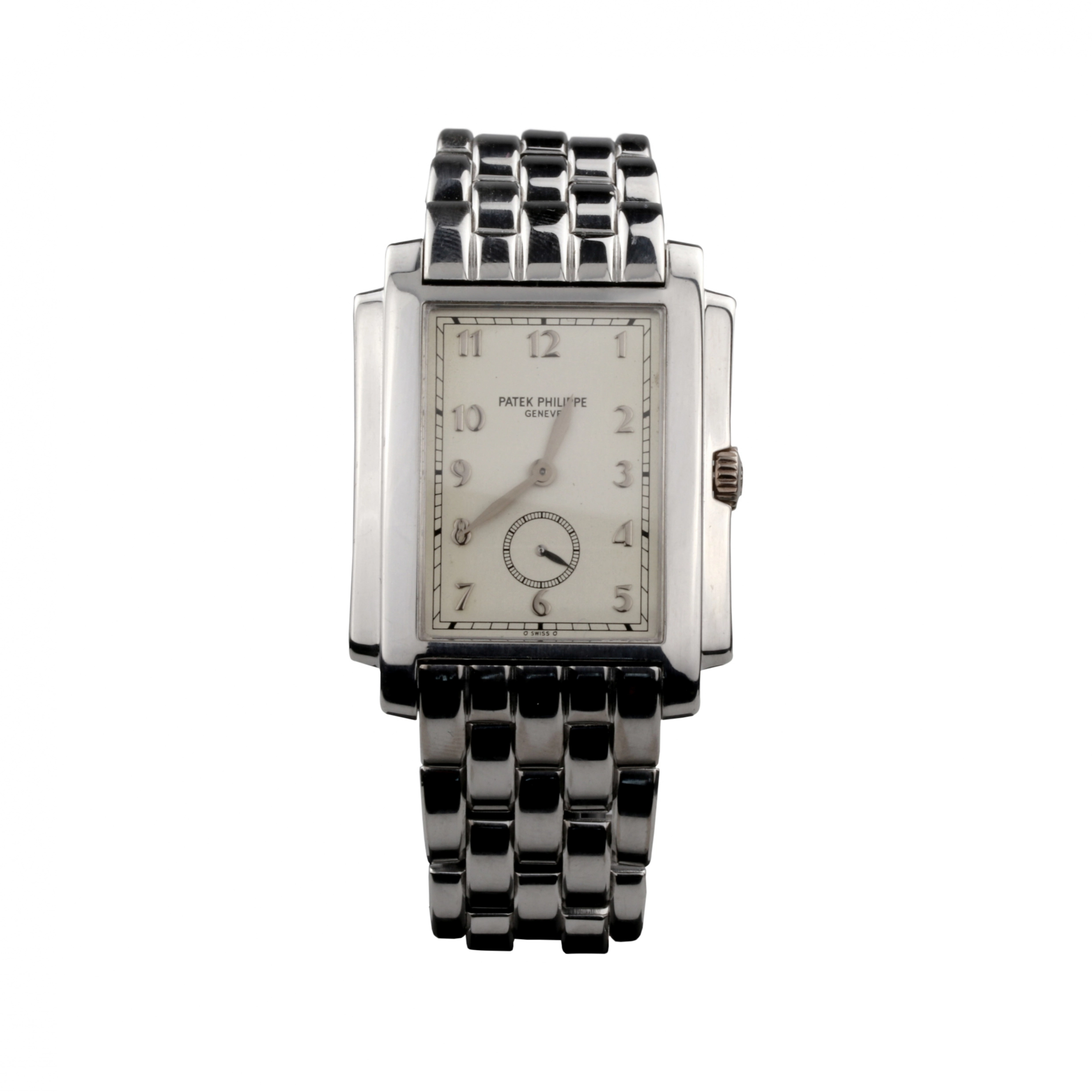 Часы Patek Philippe Gondolo Ref 5024 - White Gold on Bracelet 5024. 1G