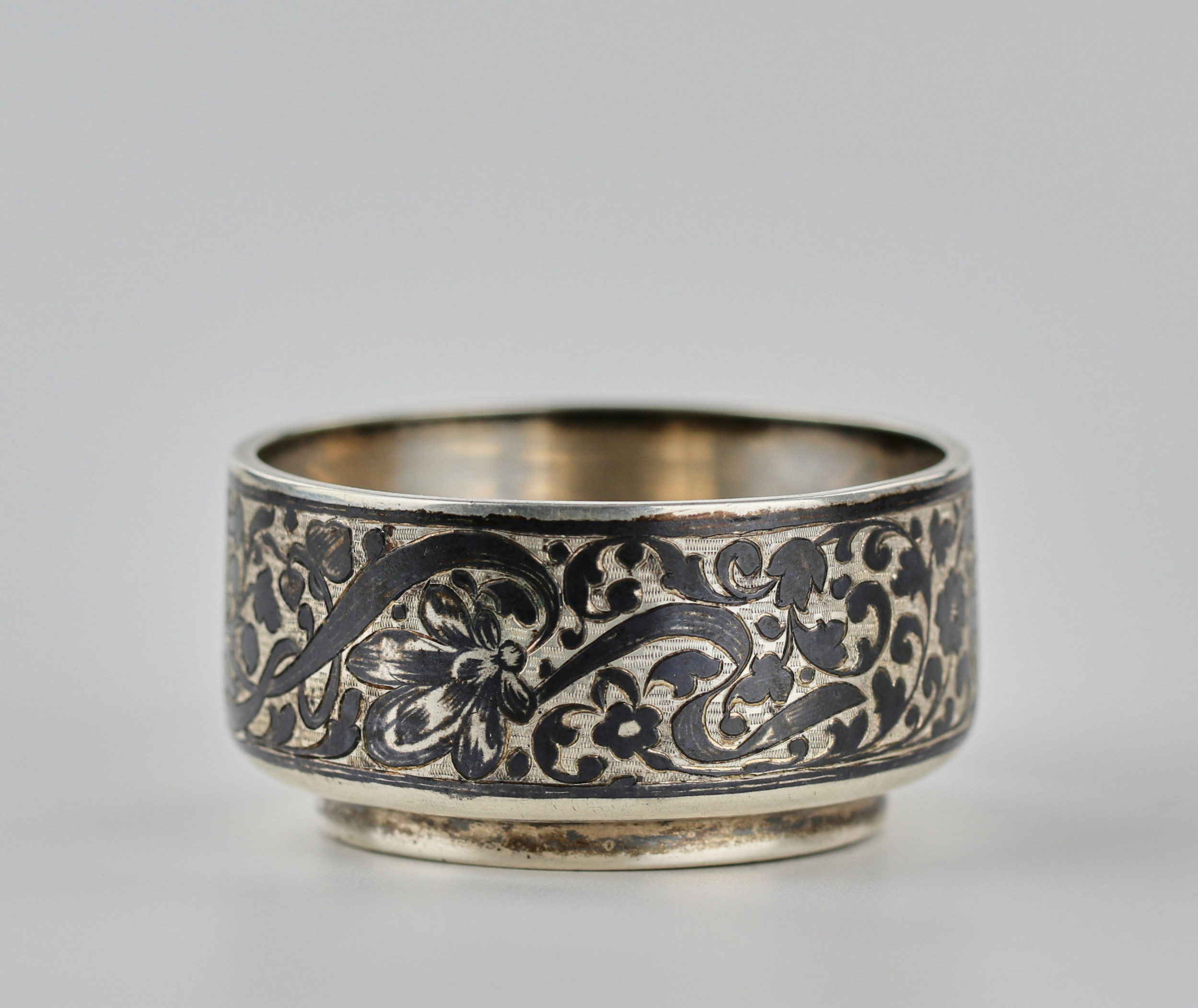 Salière russe en argent 1899-1908