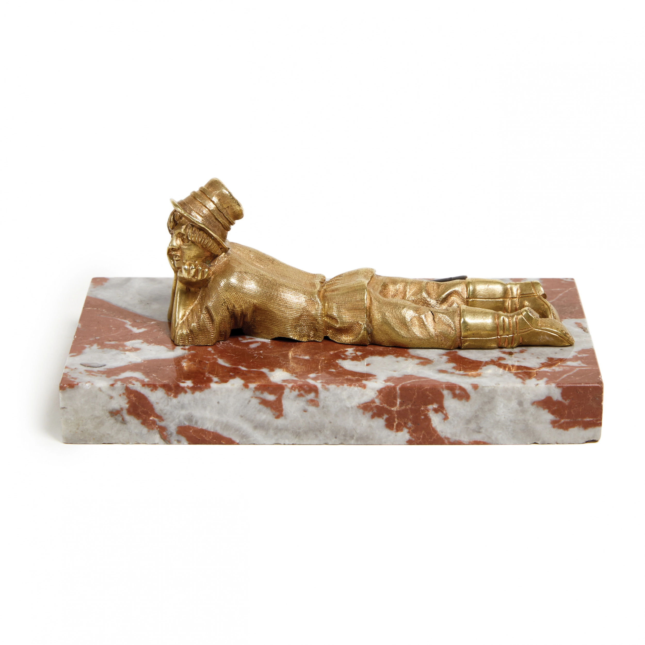 Presse-papiers en bronze russe 