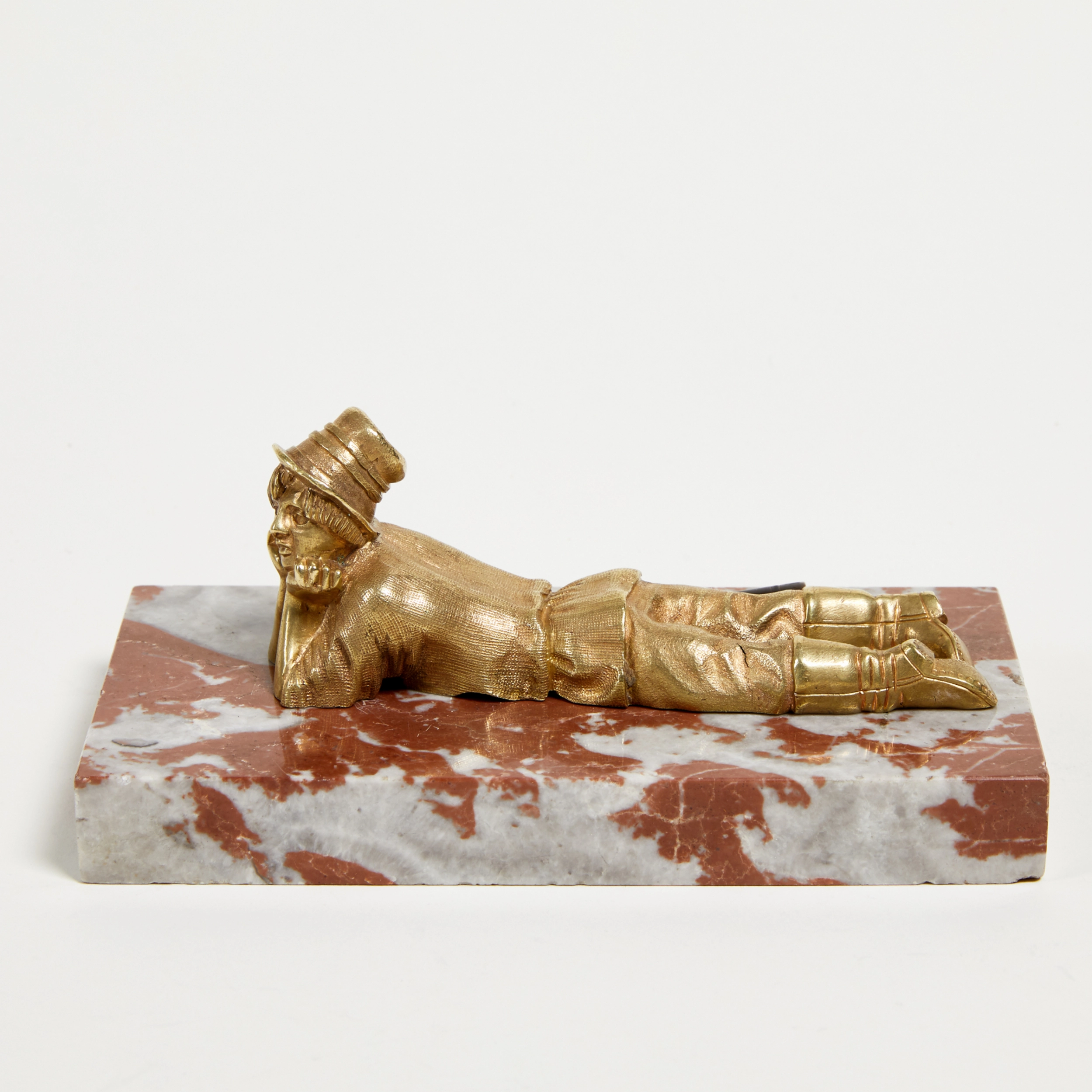 Presse-papiers en bronze russe 