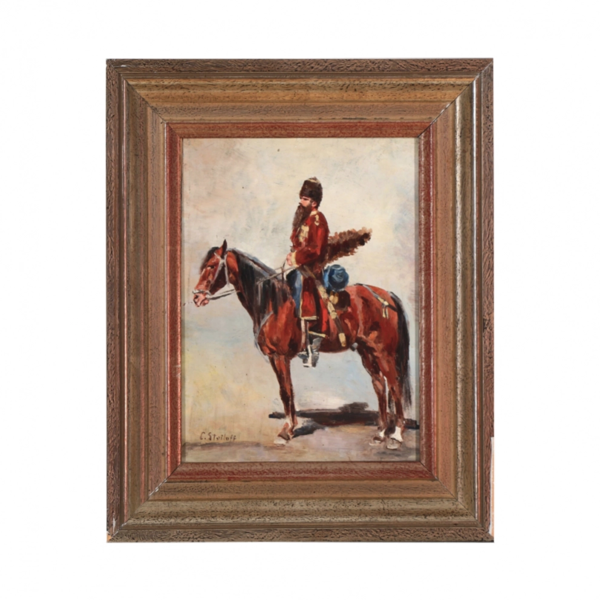 Étude cosaque russe. C.Stoiloff