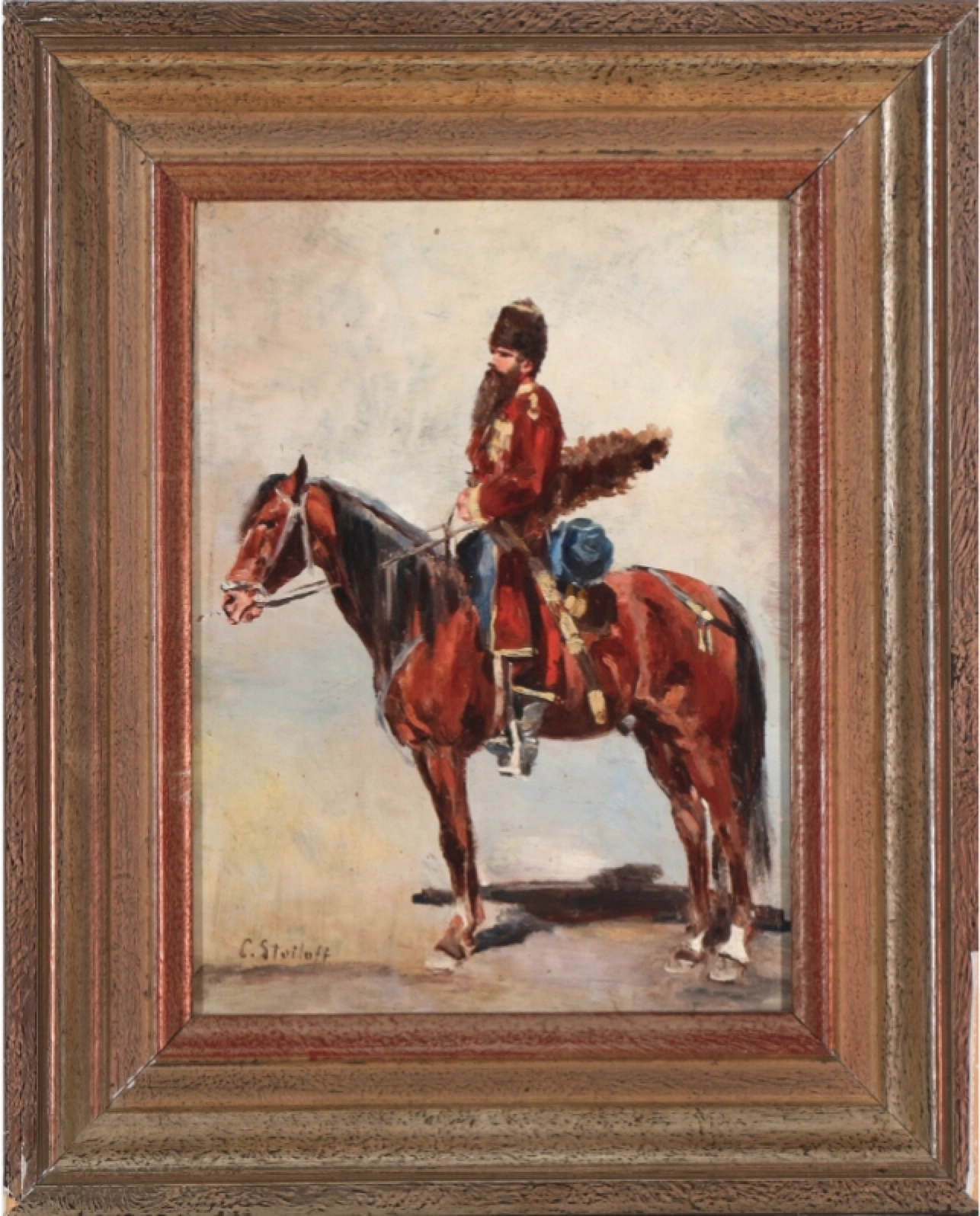Étude cosaque russe. C.Stoiloff