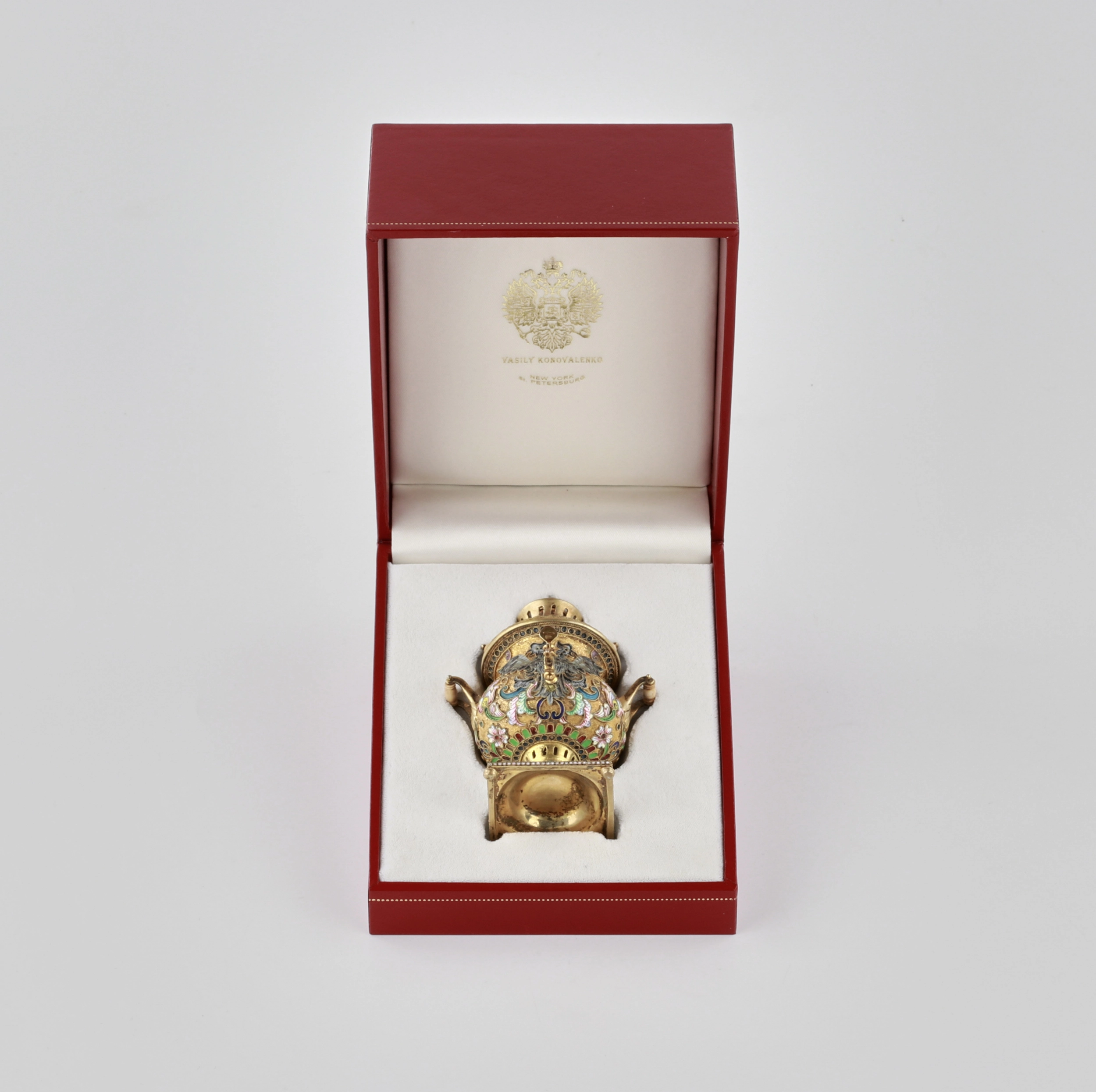Серебряная миниатюра Самовар. В. Коноваленко.