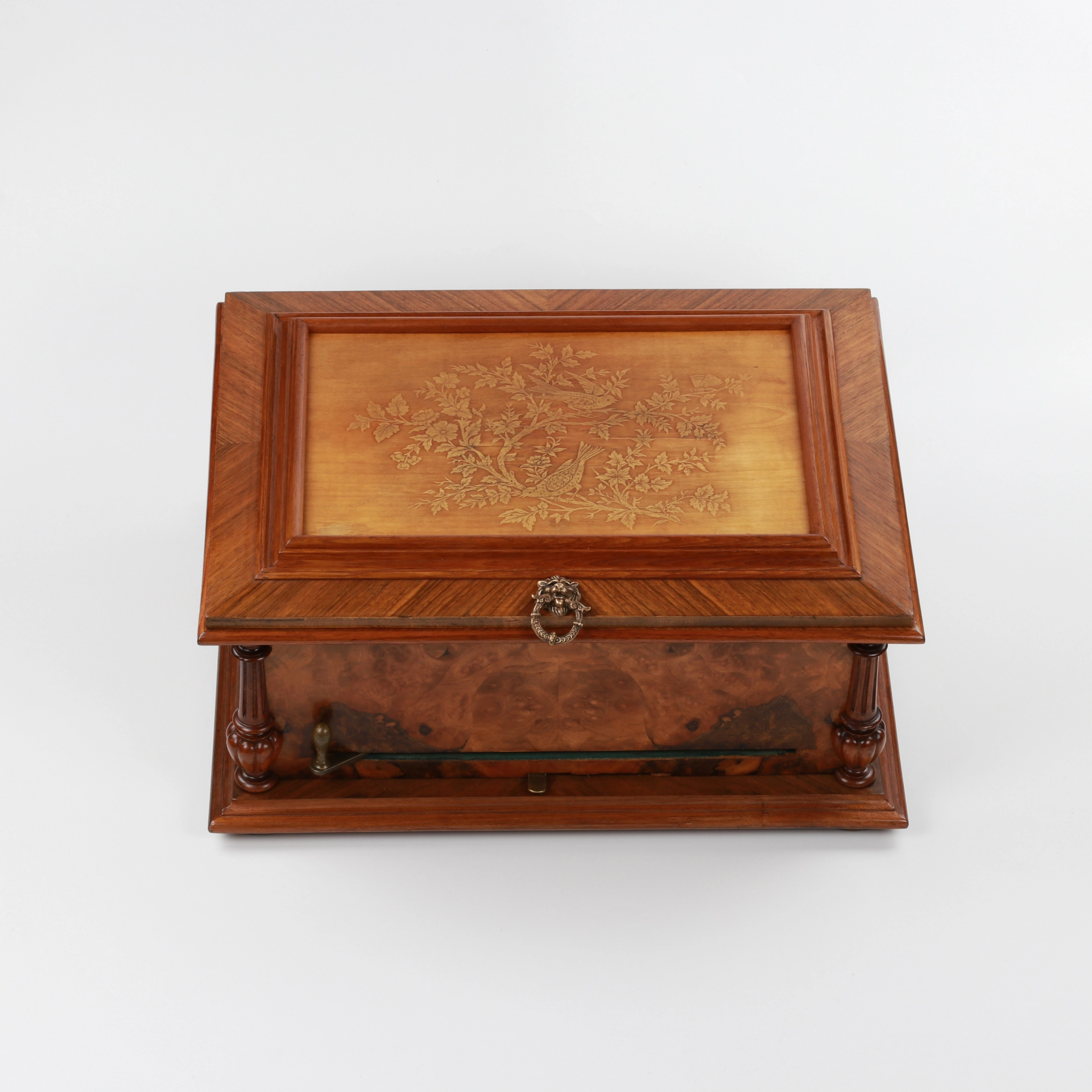 DISC MUSIC BOX. GERMANY, LATE 19TH CENTURY