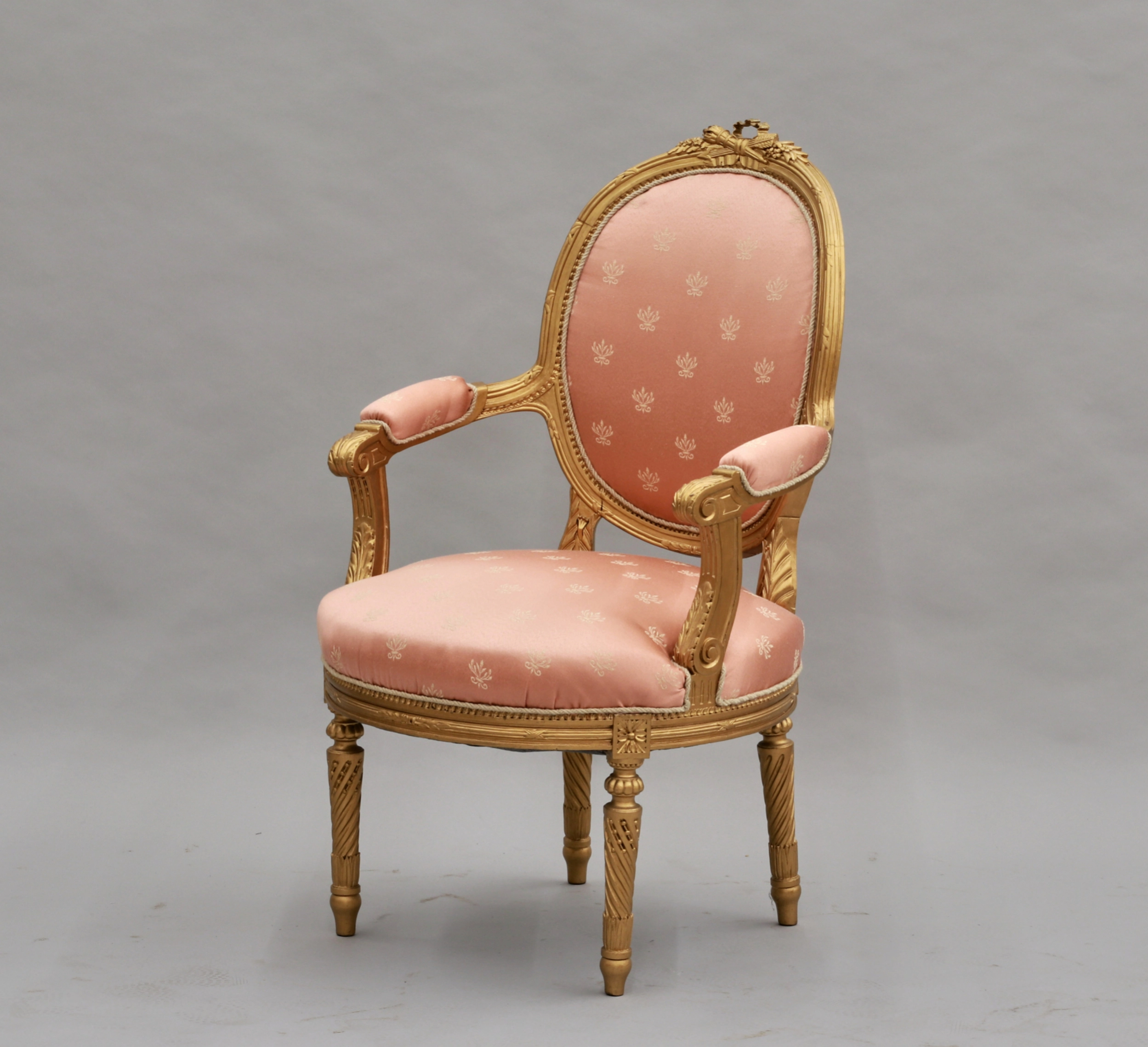 Ensemble de meubles de 8 pièces. La France au tournant du XIXème siècle. 