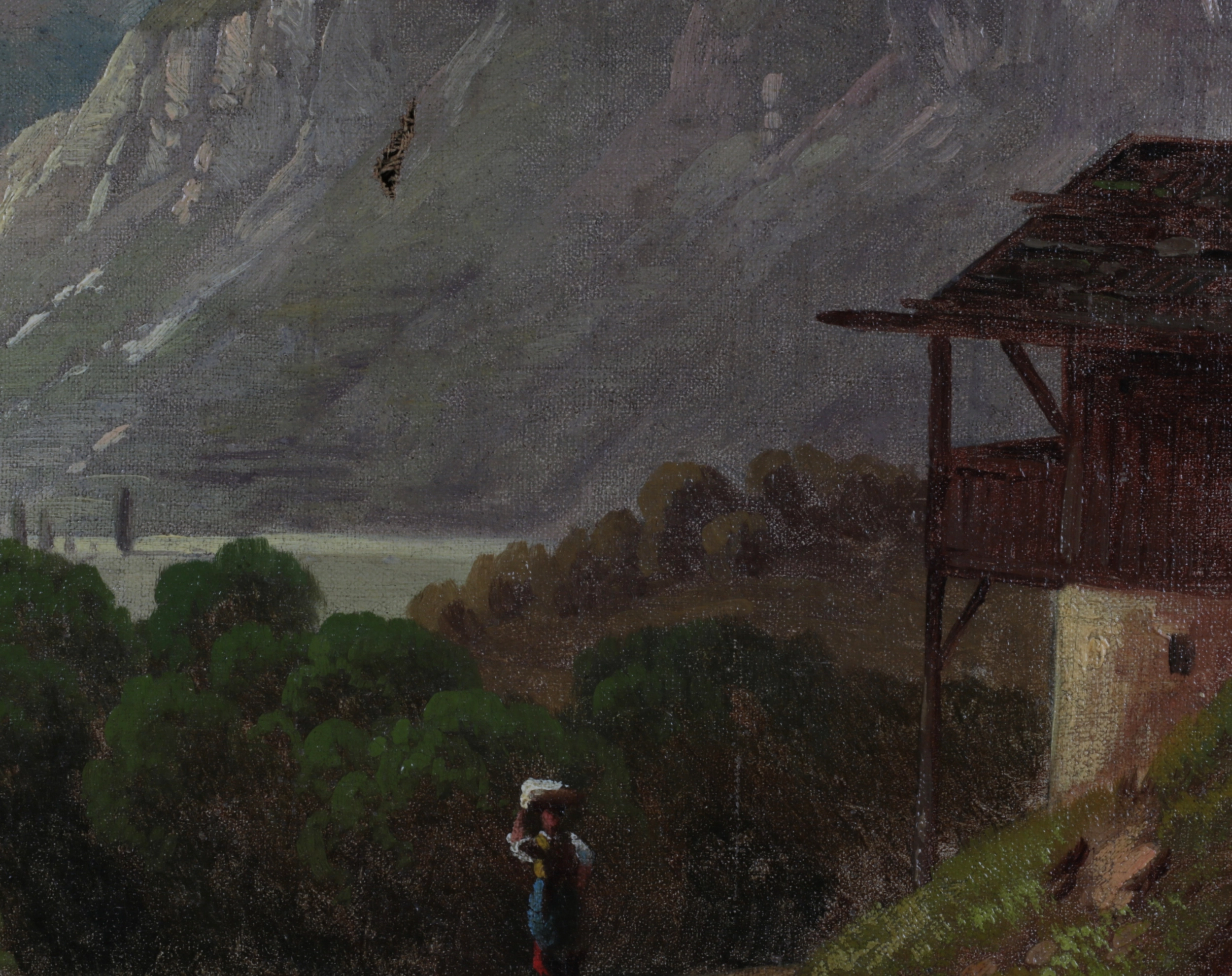 Alpine landscape.