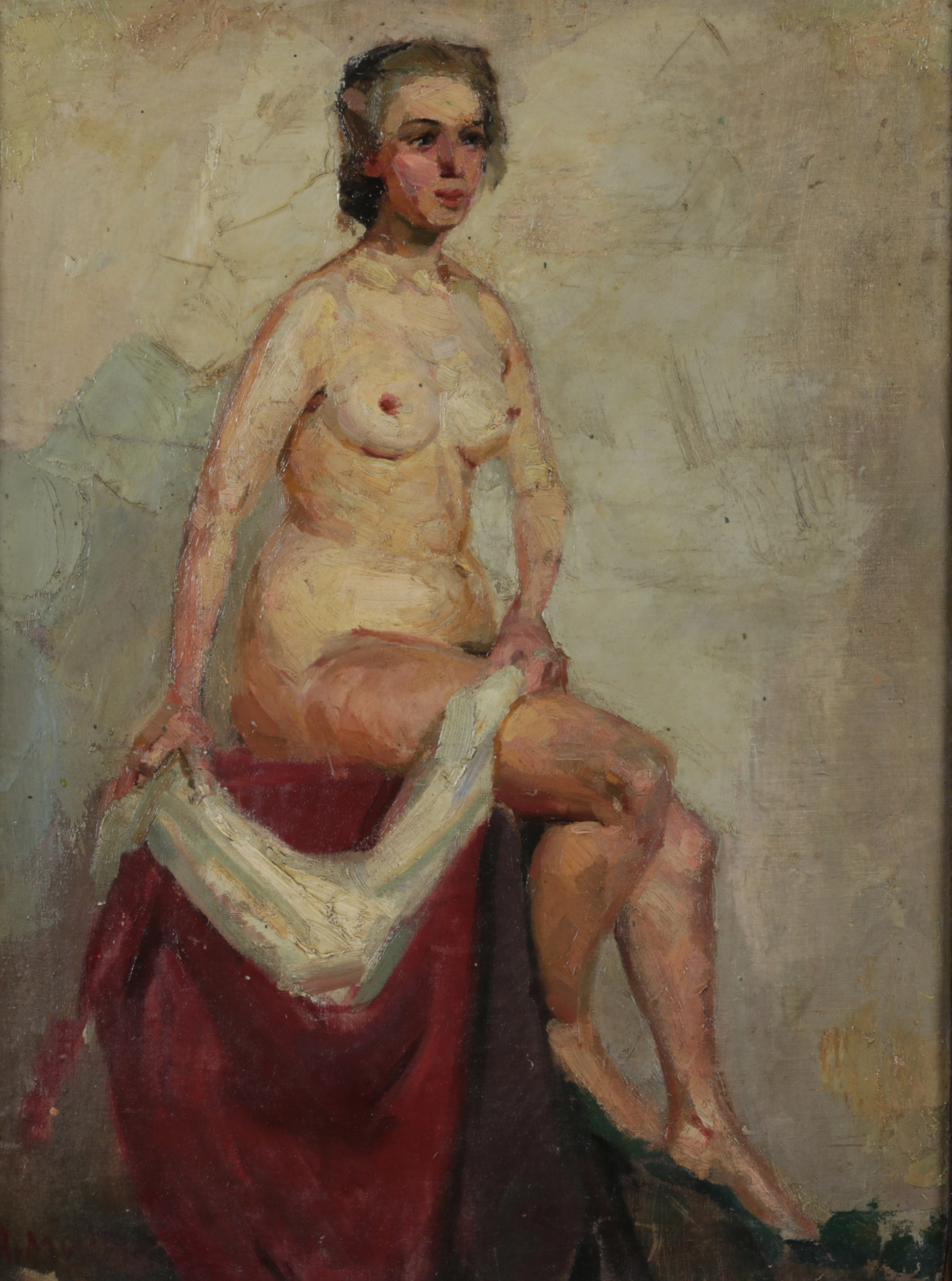 A. Misurev. Nude.