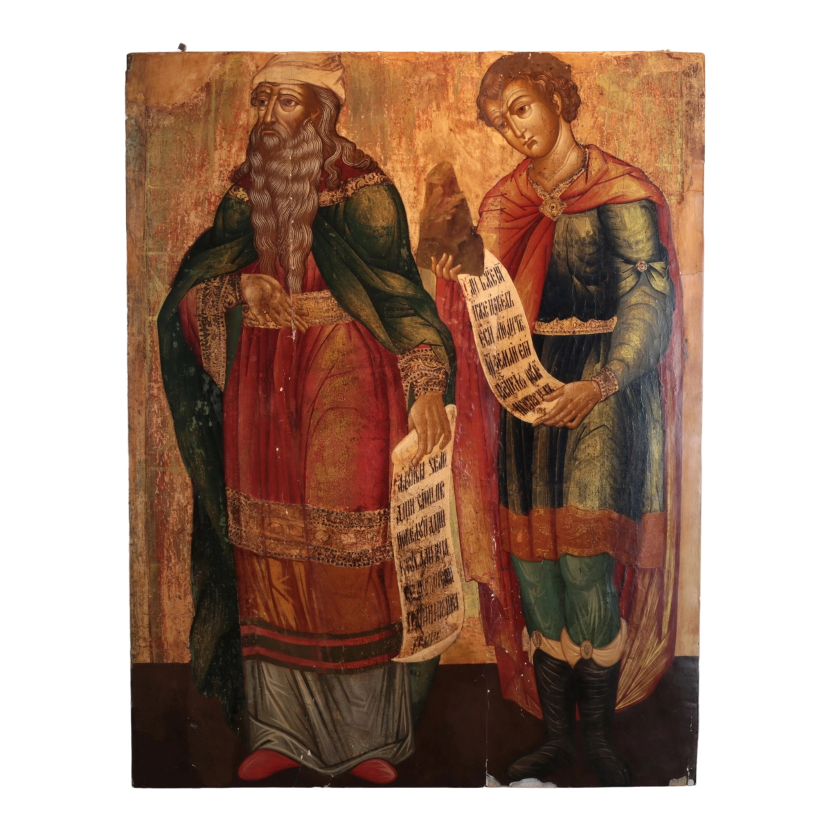 Icon of the prophets Zechariah and Daniel.