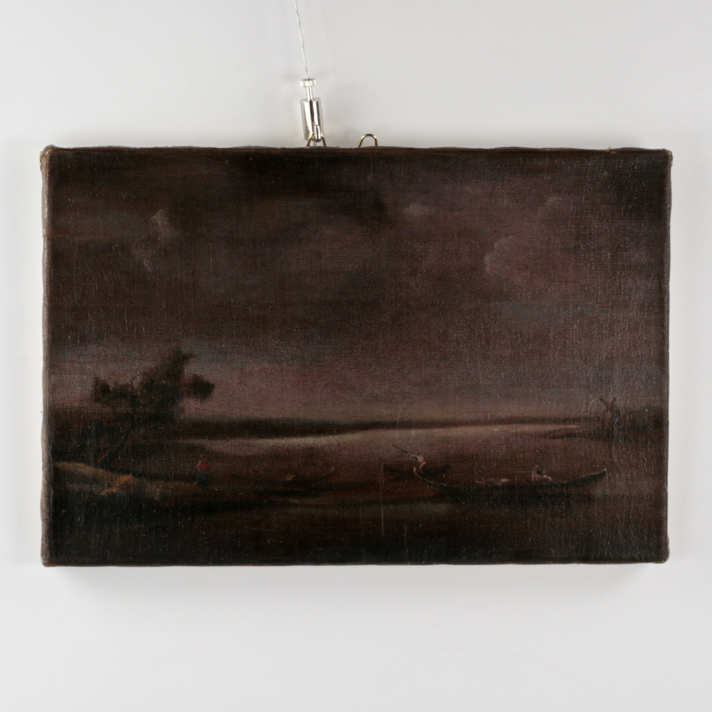 Dutch landscape of the 19th century.