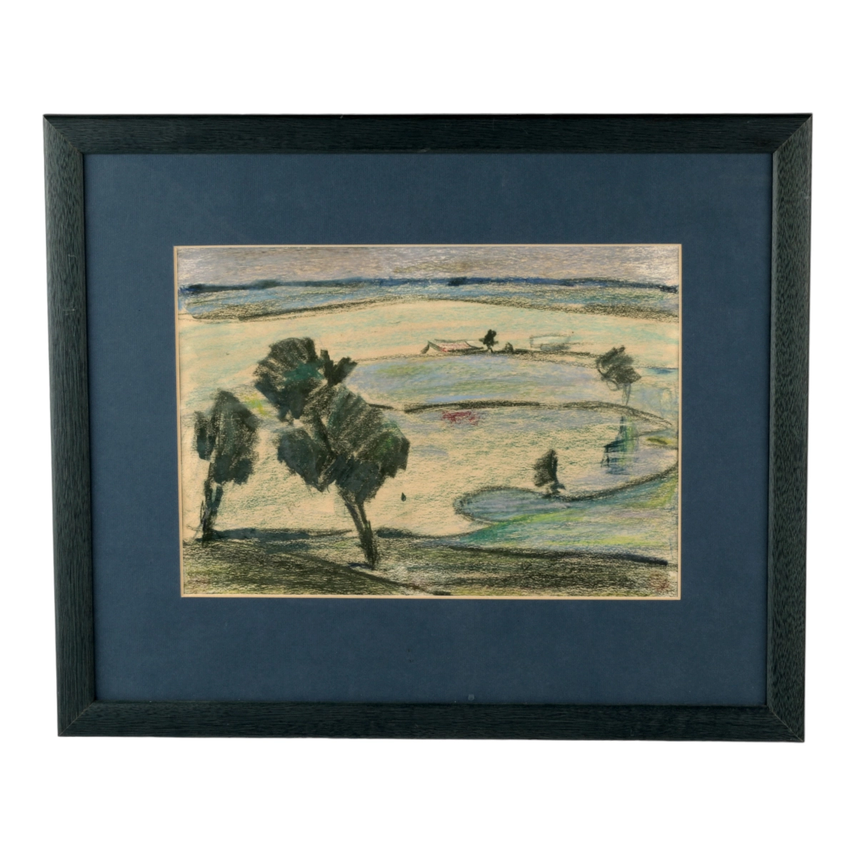 Aleksandrs Zviedris (1905 - 1993) Sketch for the work Summer. 