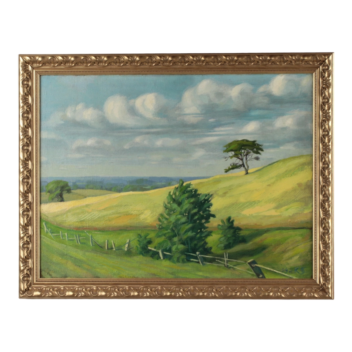 Kārlis Sūniņš. Summer Landscape. (1907-1979). 