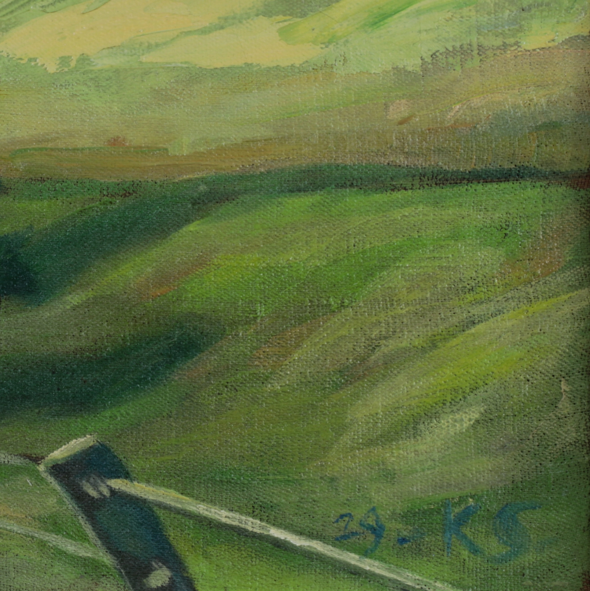 Kārlis Sūniņš. Summer Landscape. (1907-1979). 