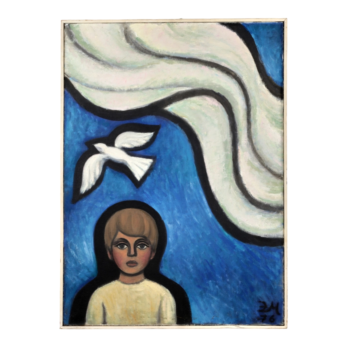 Zenta Muceniece White Bird. 1970 annee.