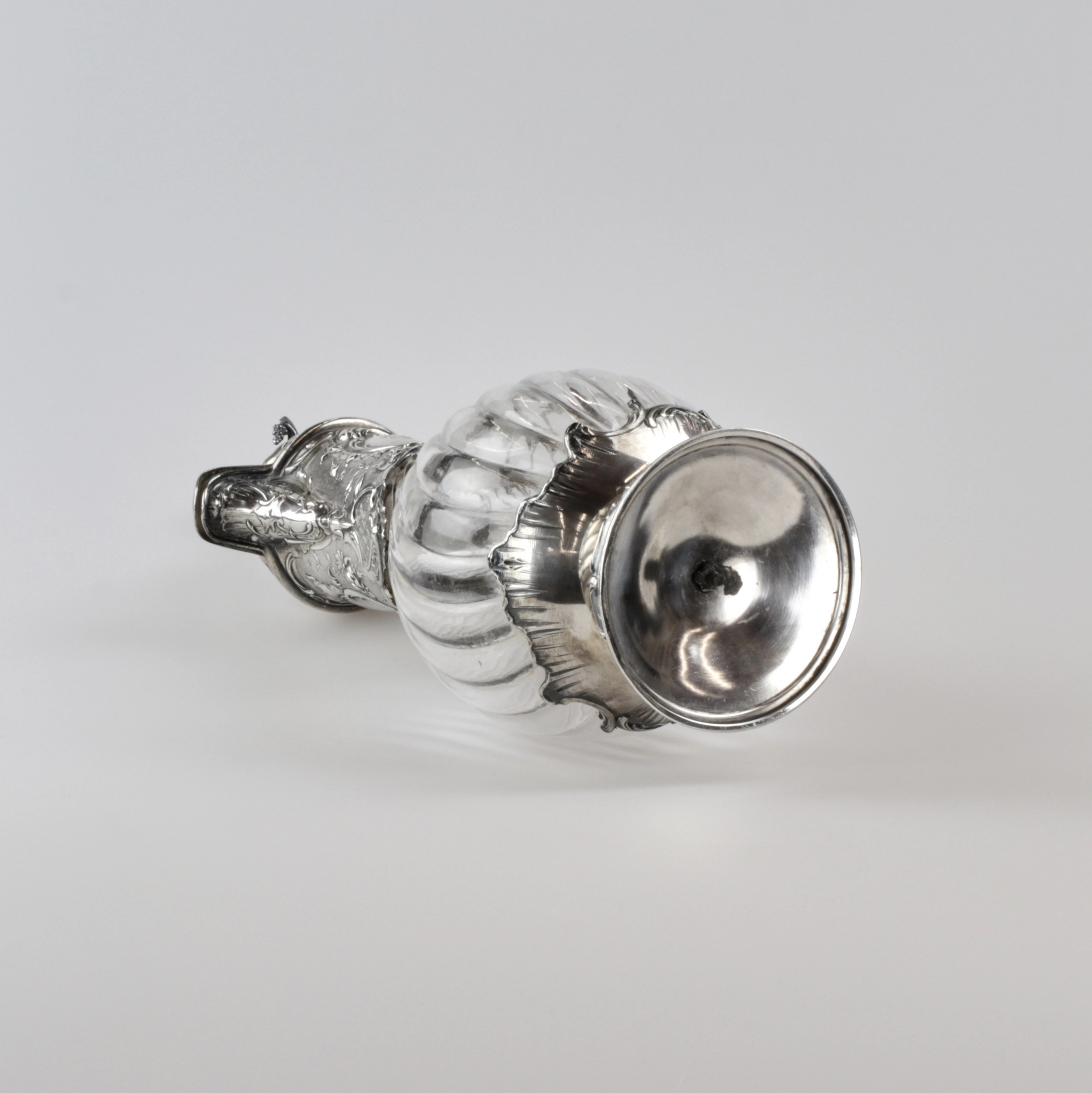 Cruche à vin en argent exquise au pouvoir de Louis XV.
