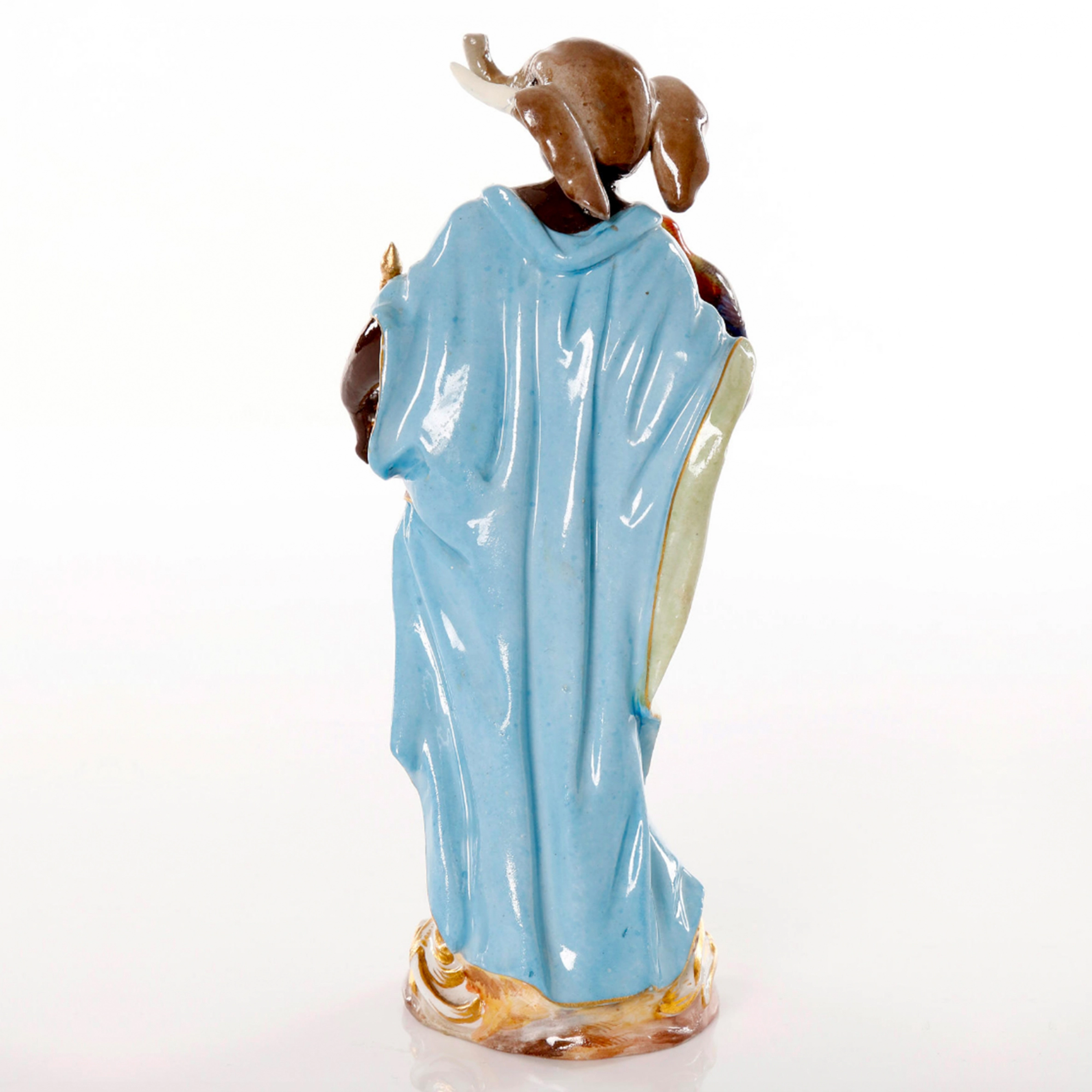 Figurine en porcelaine allegorie 