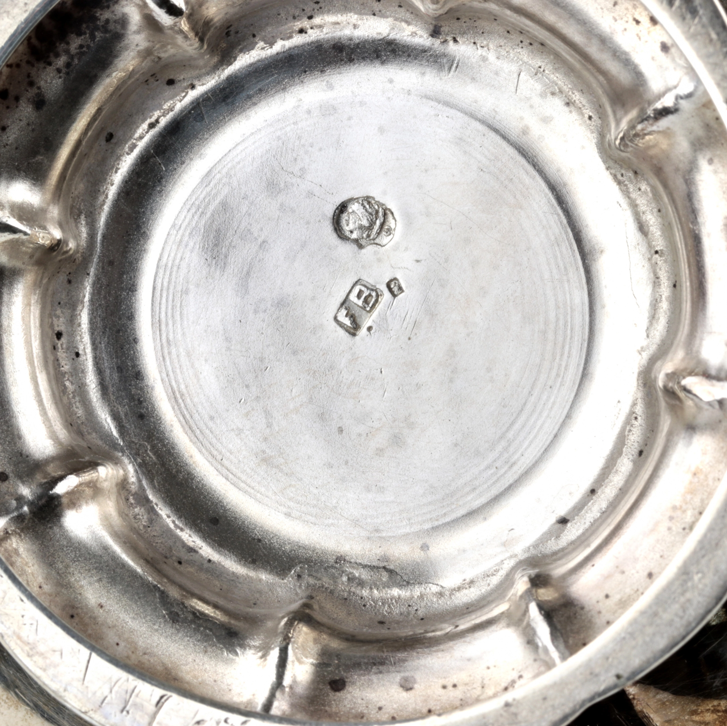 Service à cafe en porcelaine en argent. Annees 1920 