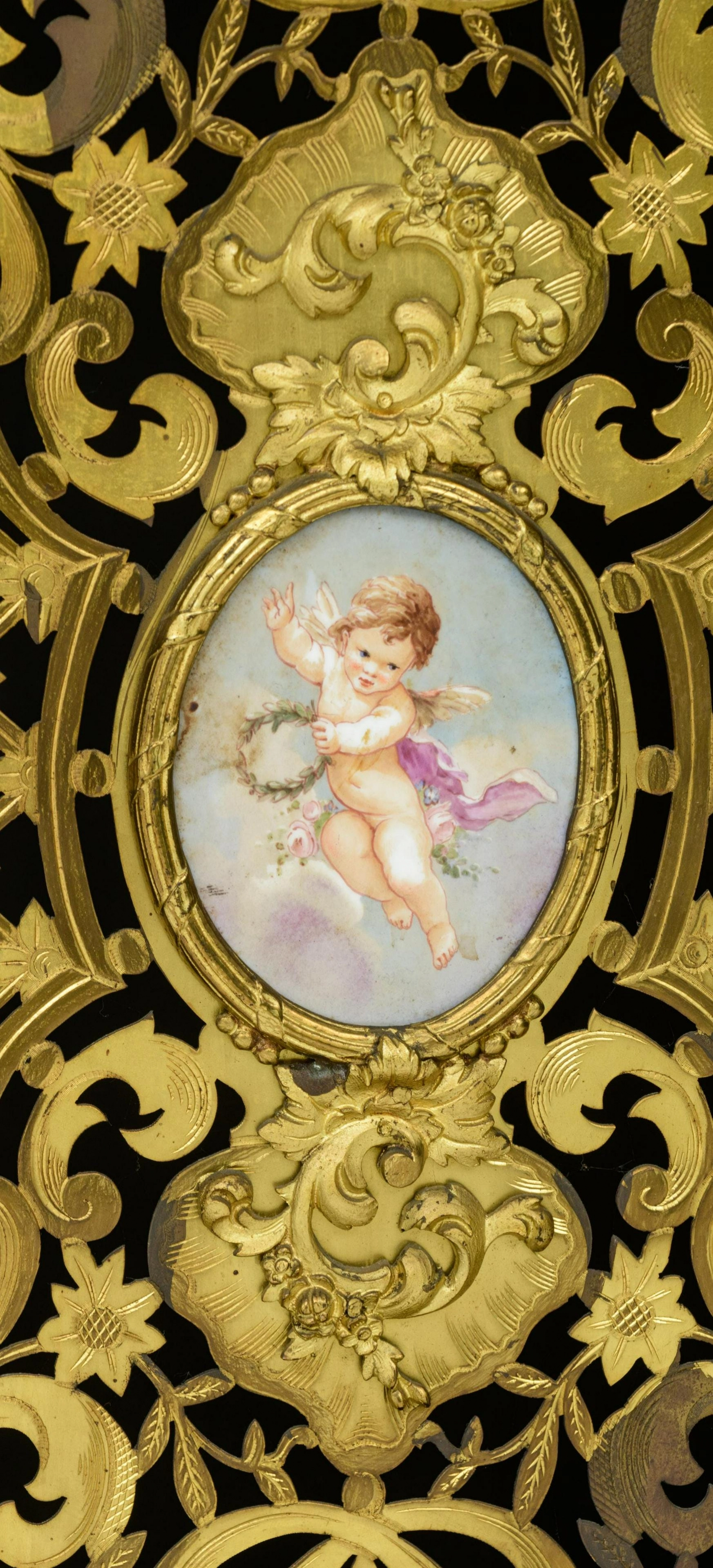 Fireplace set. Napoleon III. 19th century 