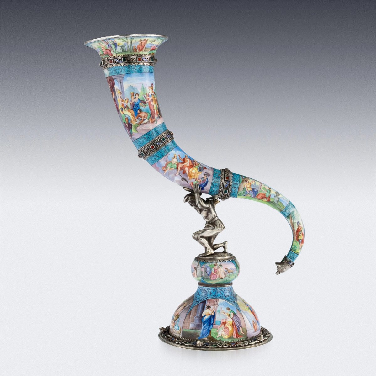 19th century HORN, VIENNA, 1890