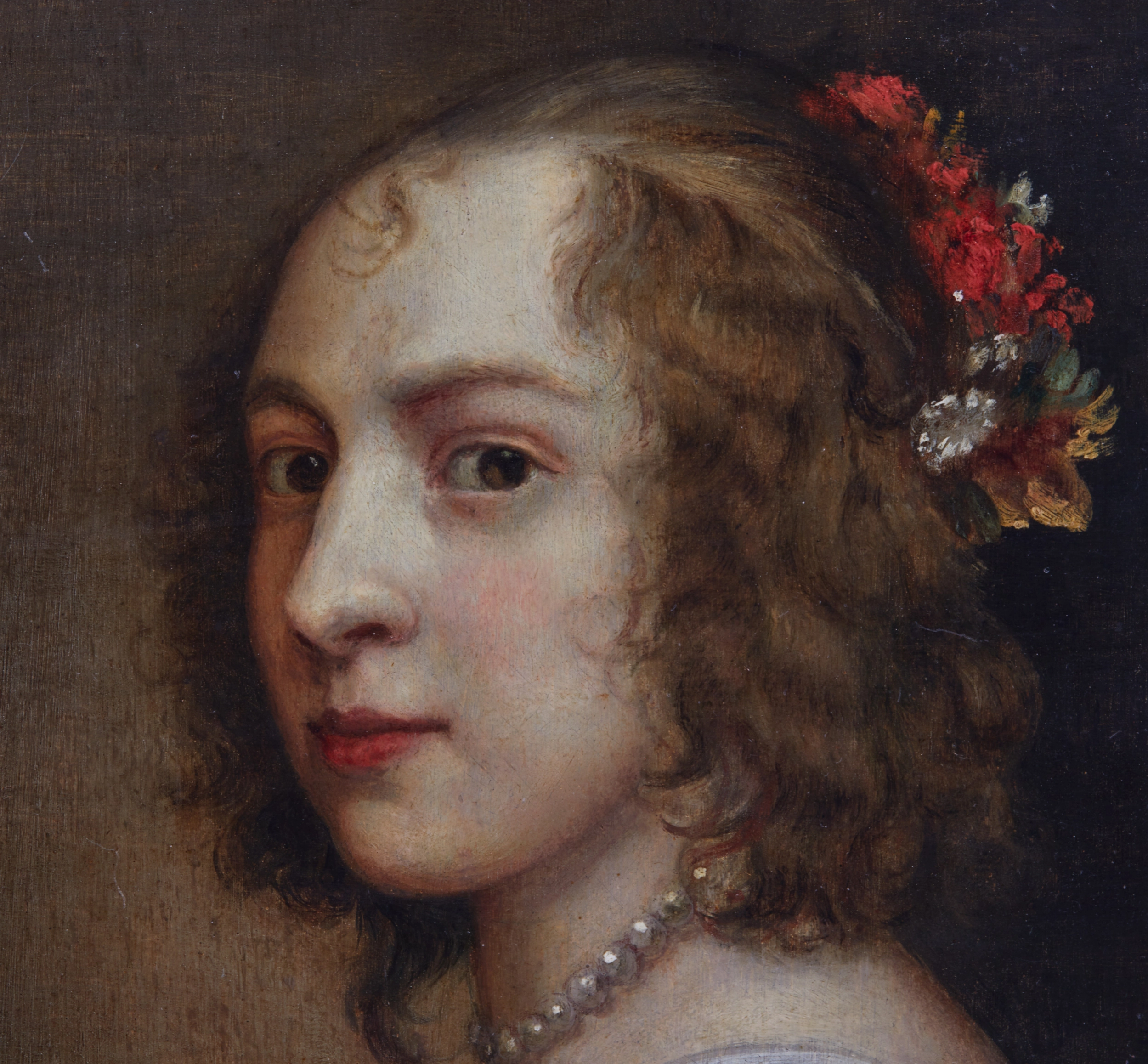 PORTRAIT DE MARGARET LEMON. ATELIER D’ANTHONY VAN DYCK. ANGLETERRE, VERS 1635-1640