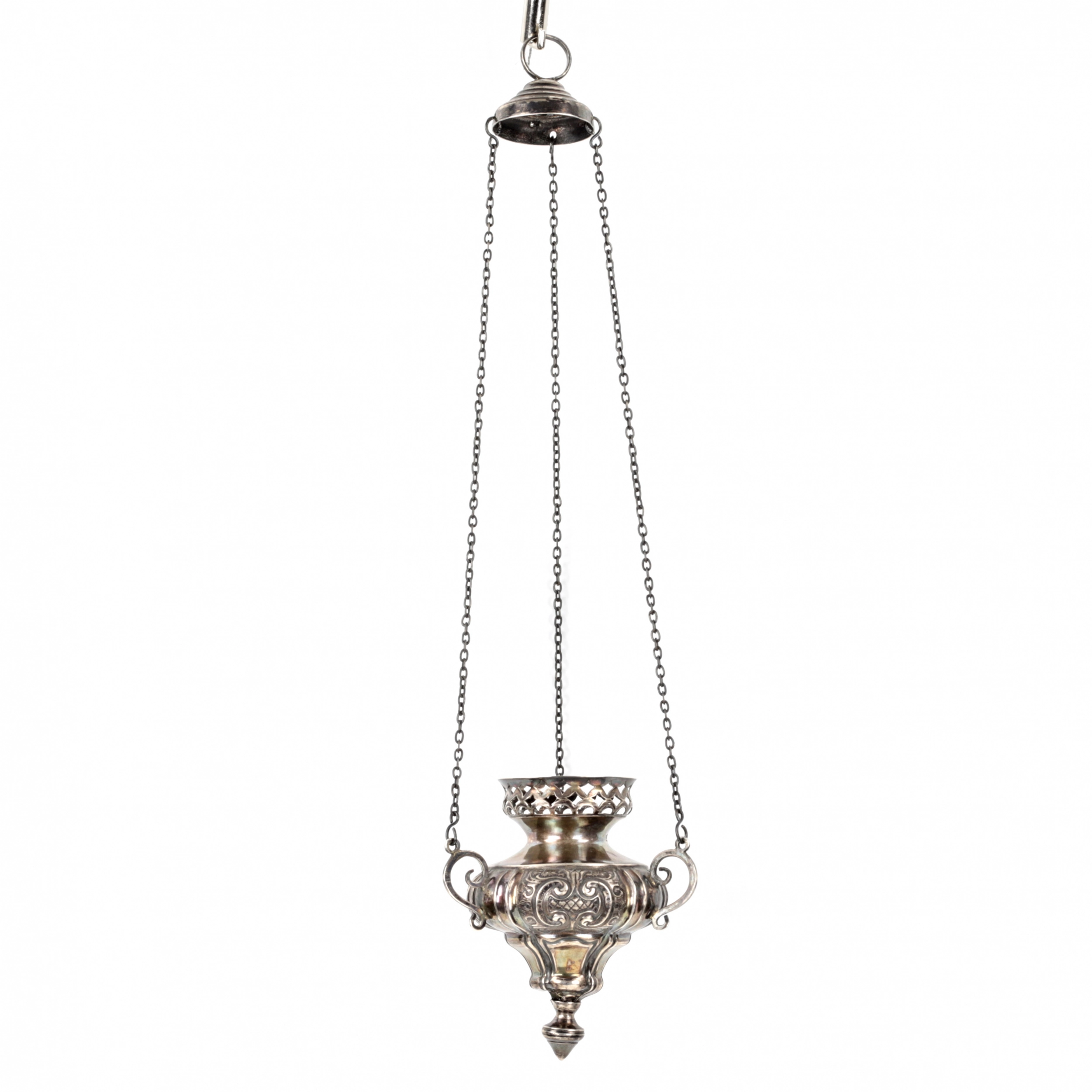Silver lamp. Egorov Alexander Sergeevich. Moscow. 1862-1875 