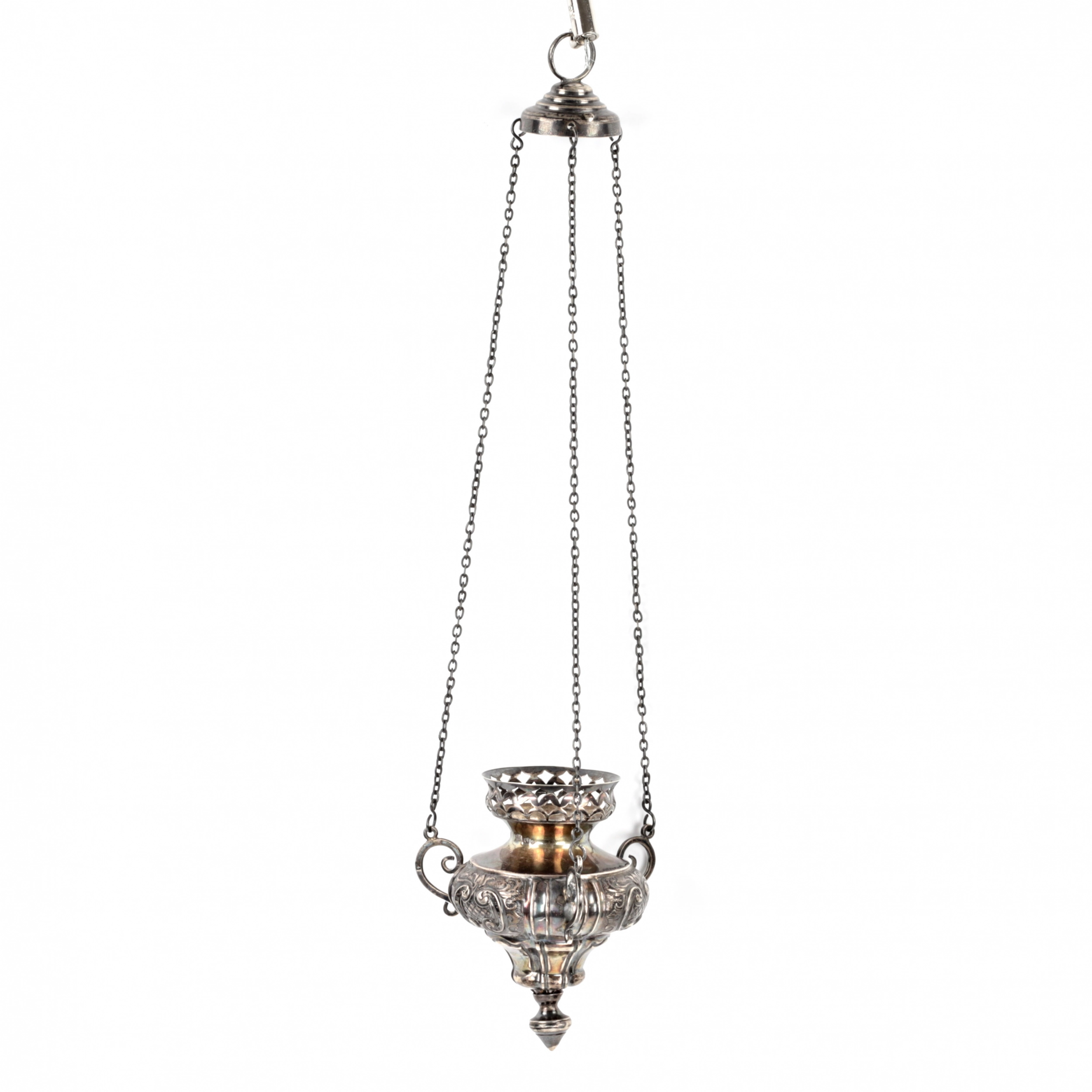 Silver lamp. Egorov Alexander Sergeevich. Moscow. 1862-1875 