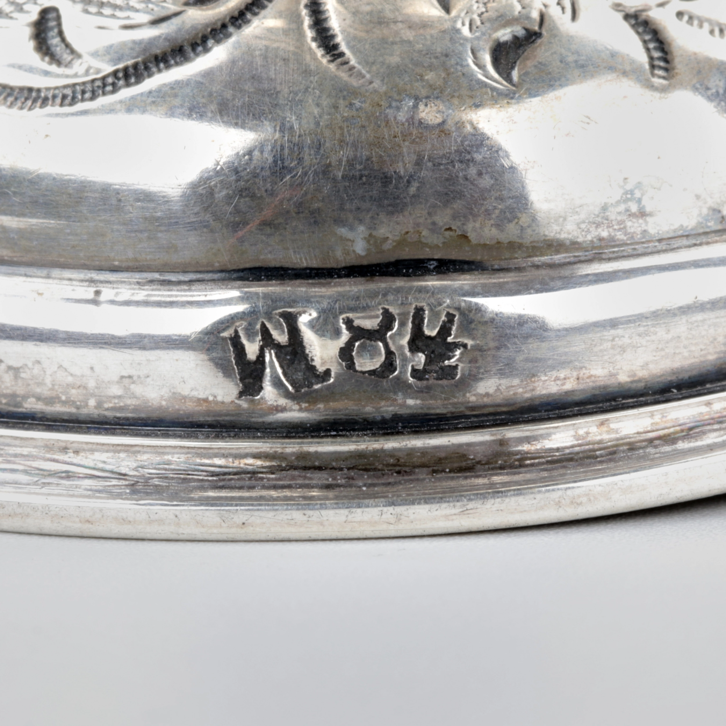 Silver vodka service for 12 persons. Tsarist Russia, 19th century. 