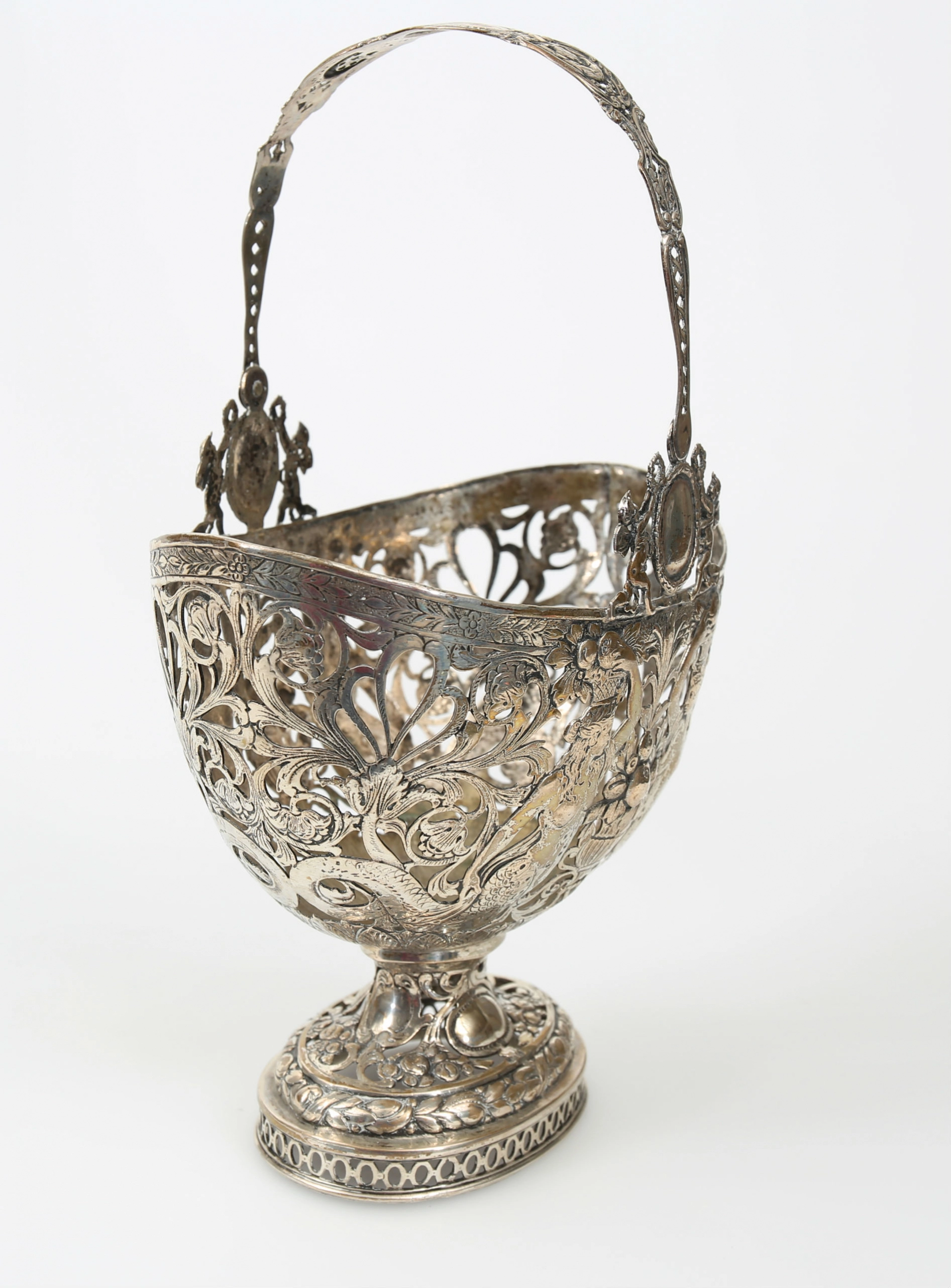 Silver candy bowl