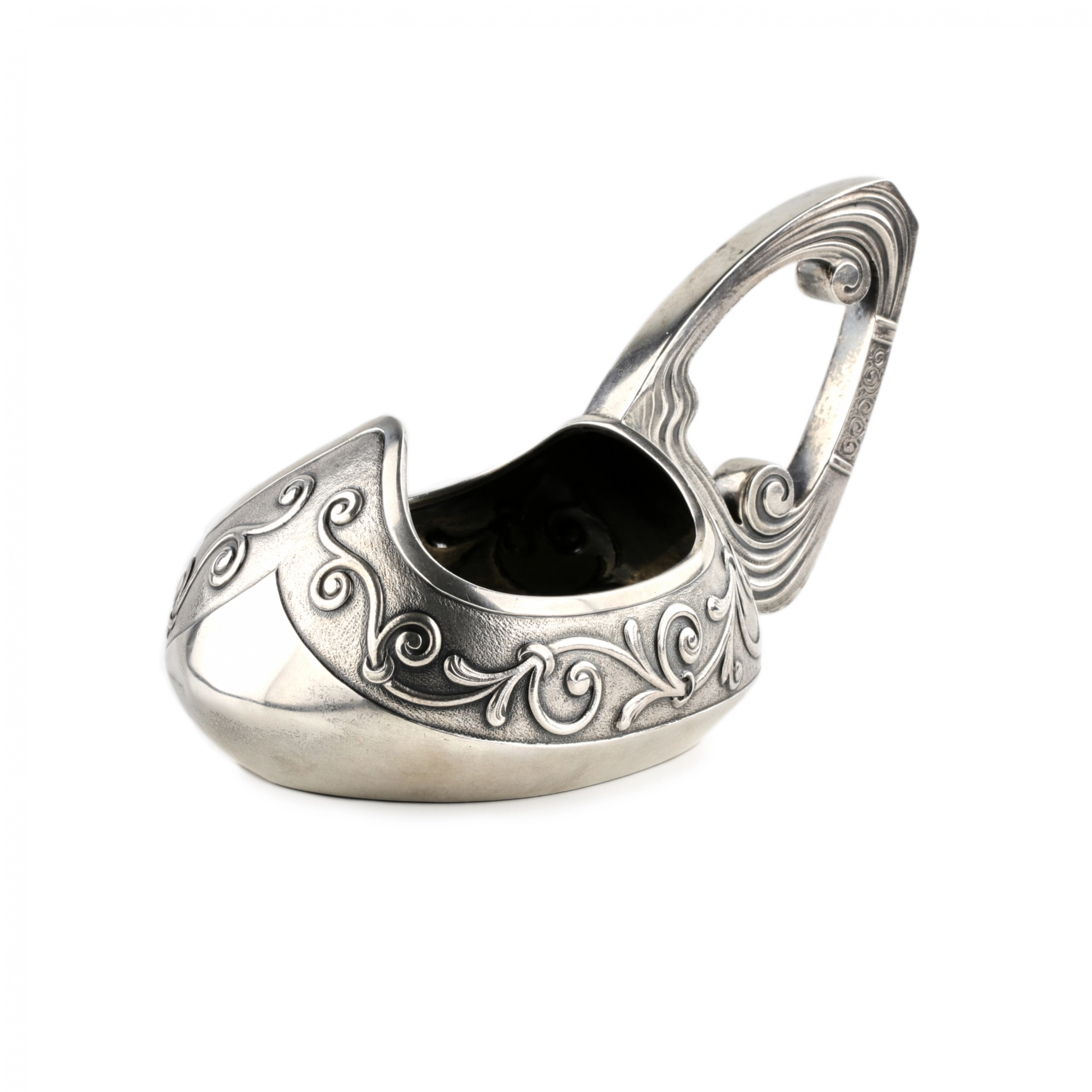 Kovsh  en Argent Russe dArt Nouveau 