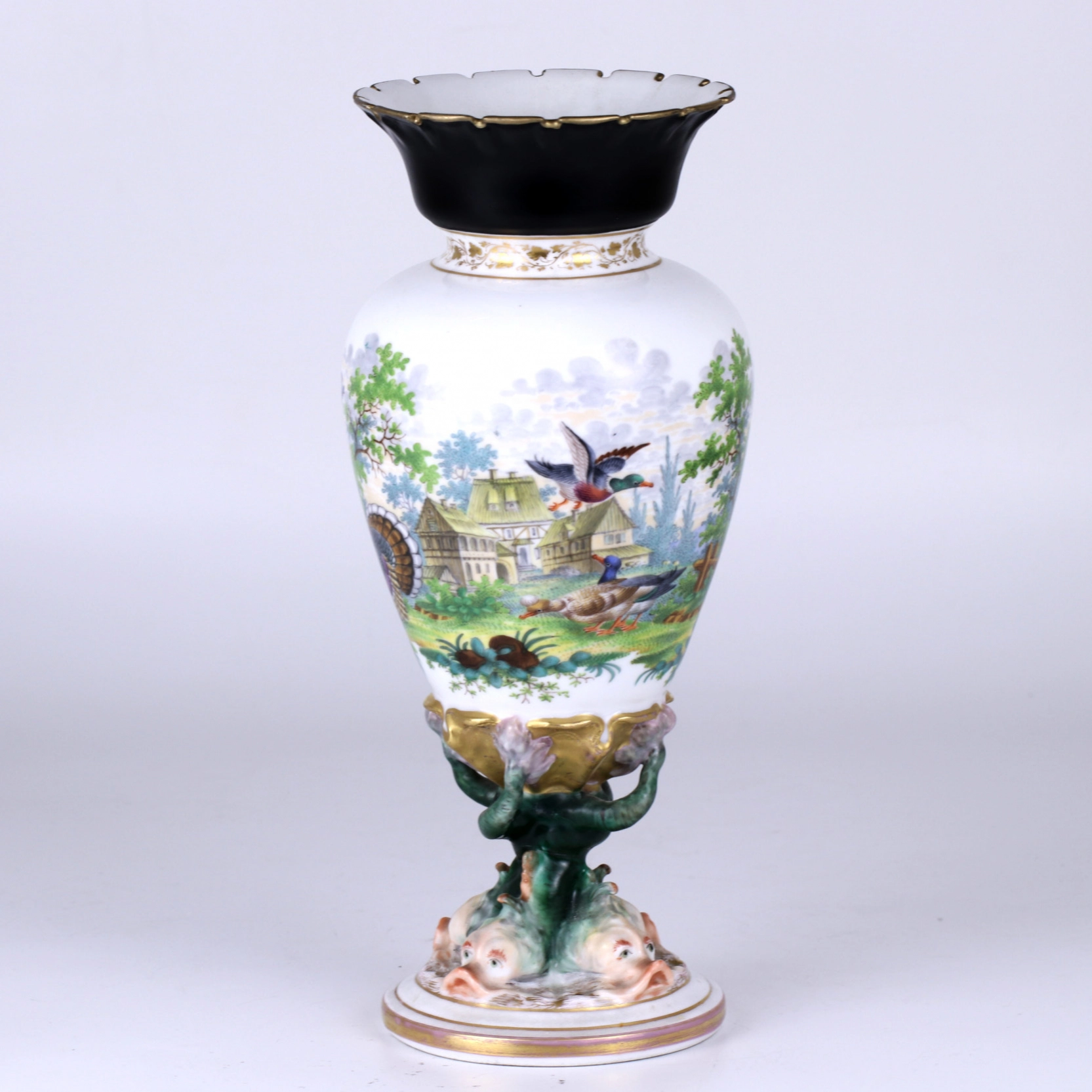 Vase Hutschenreuther Kohenberg. Allemagne. 1914-1934.