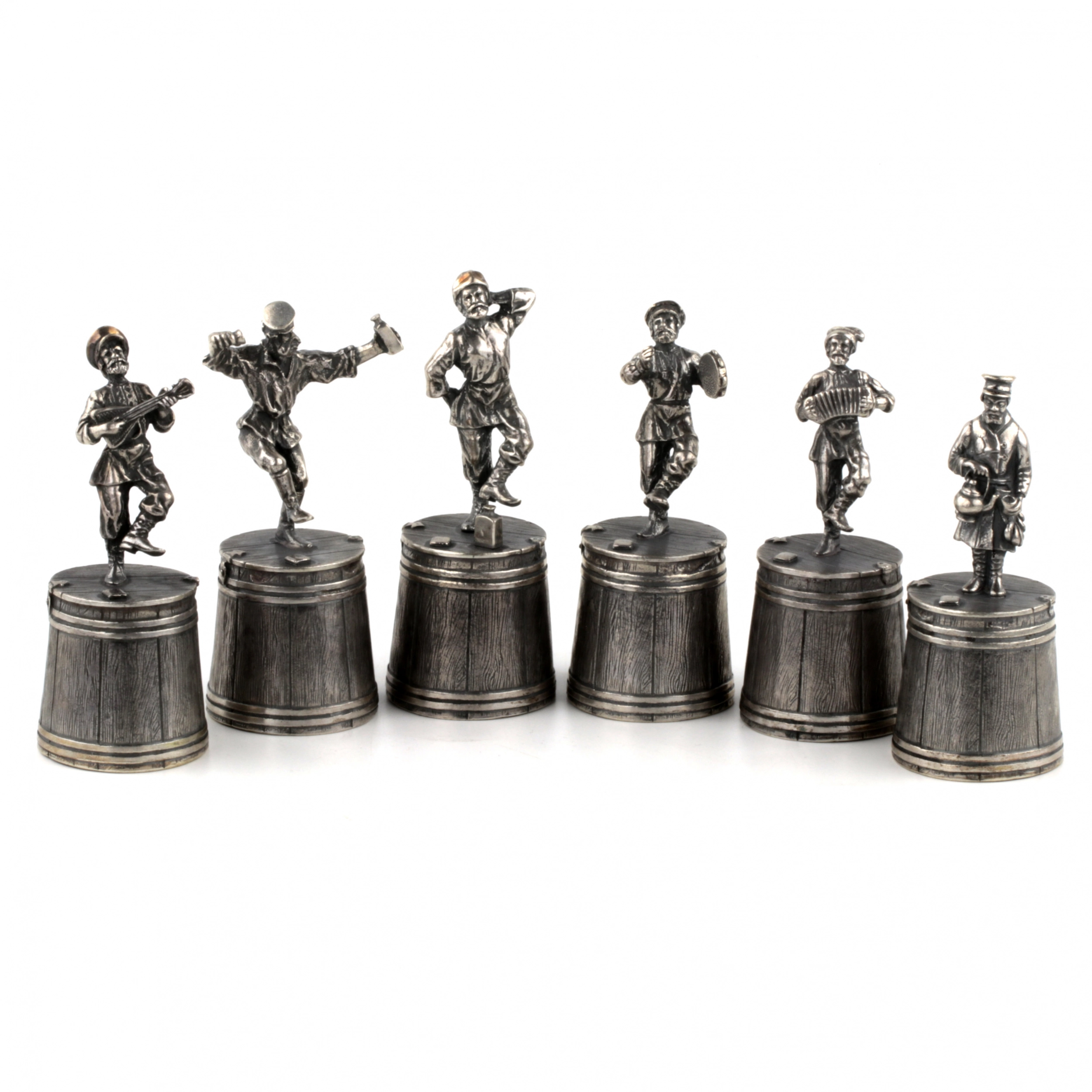 Ensemble de verres en argent 