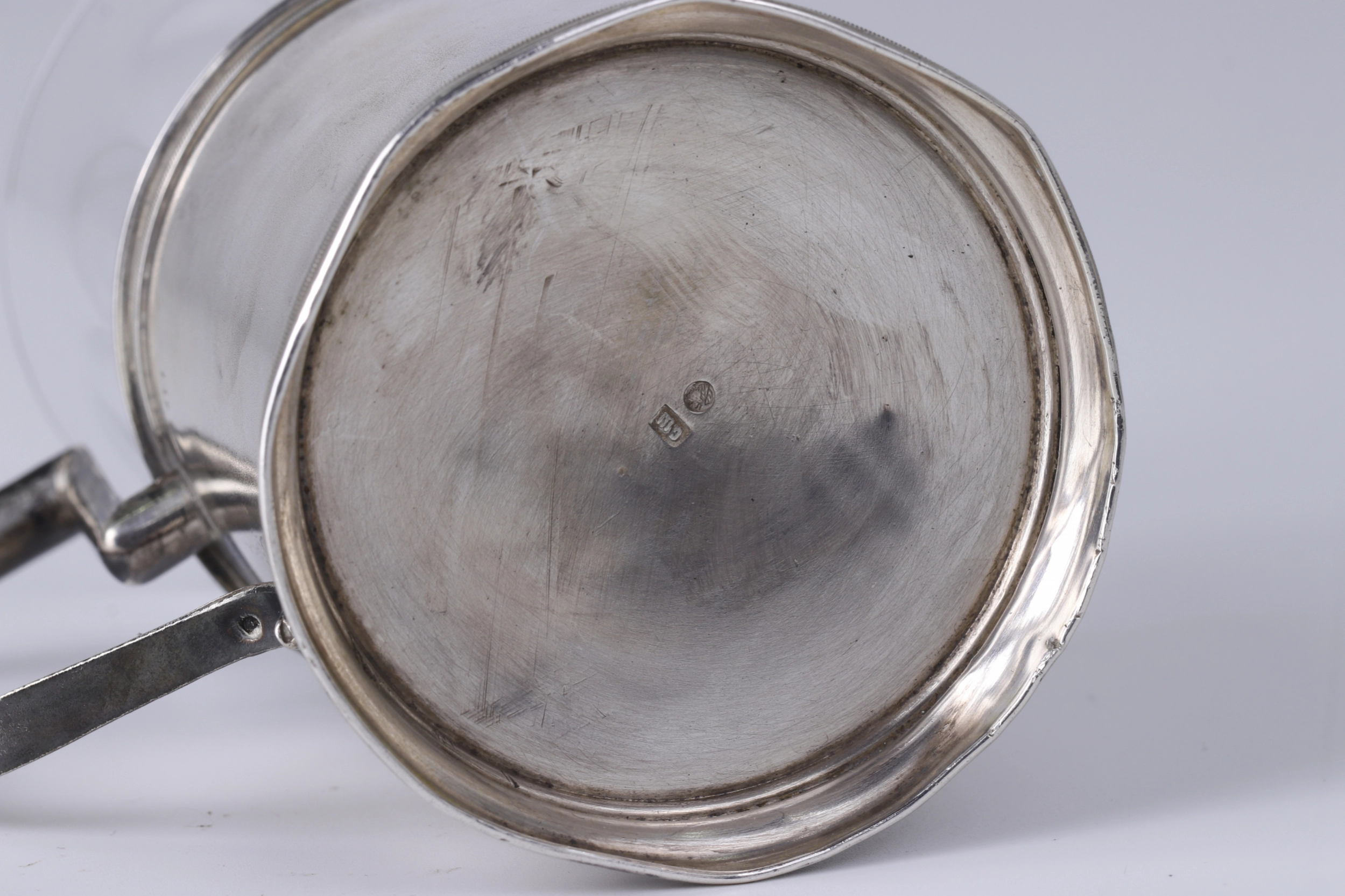 Porte-verre en argent Russe.