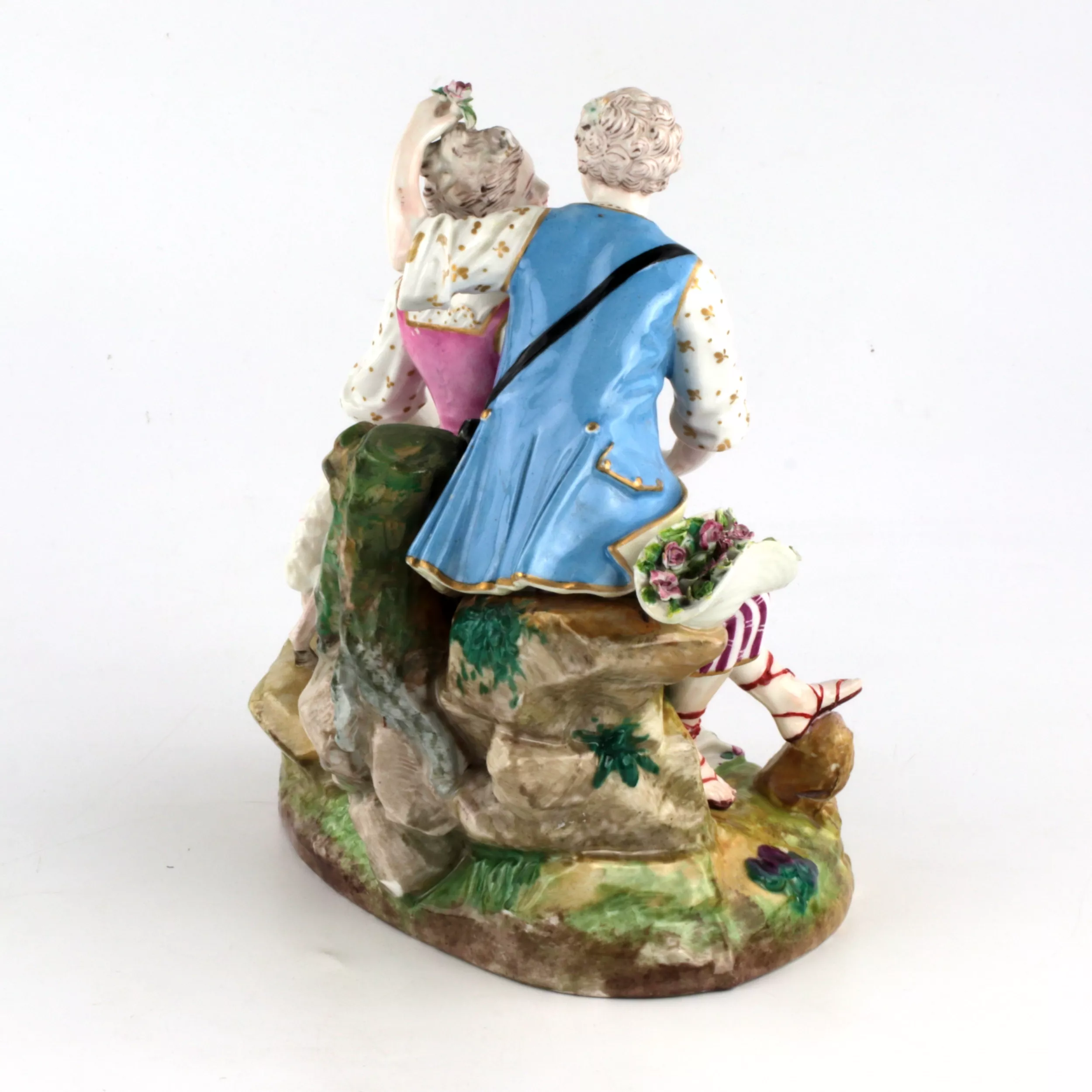 Meissen porcelain composition Couple in love