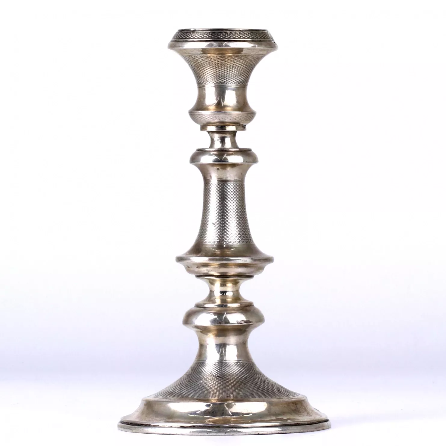 Silver candlestick. Russia, Moscow, 1873. 