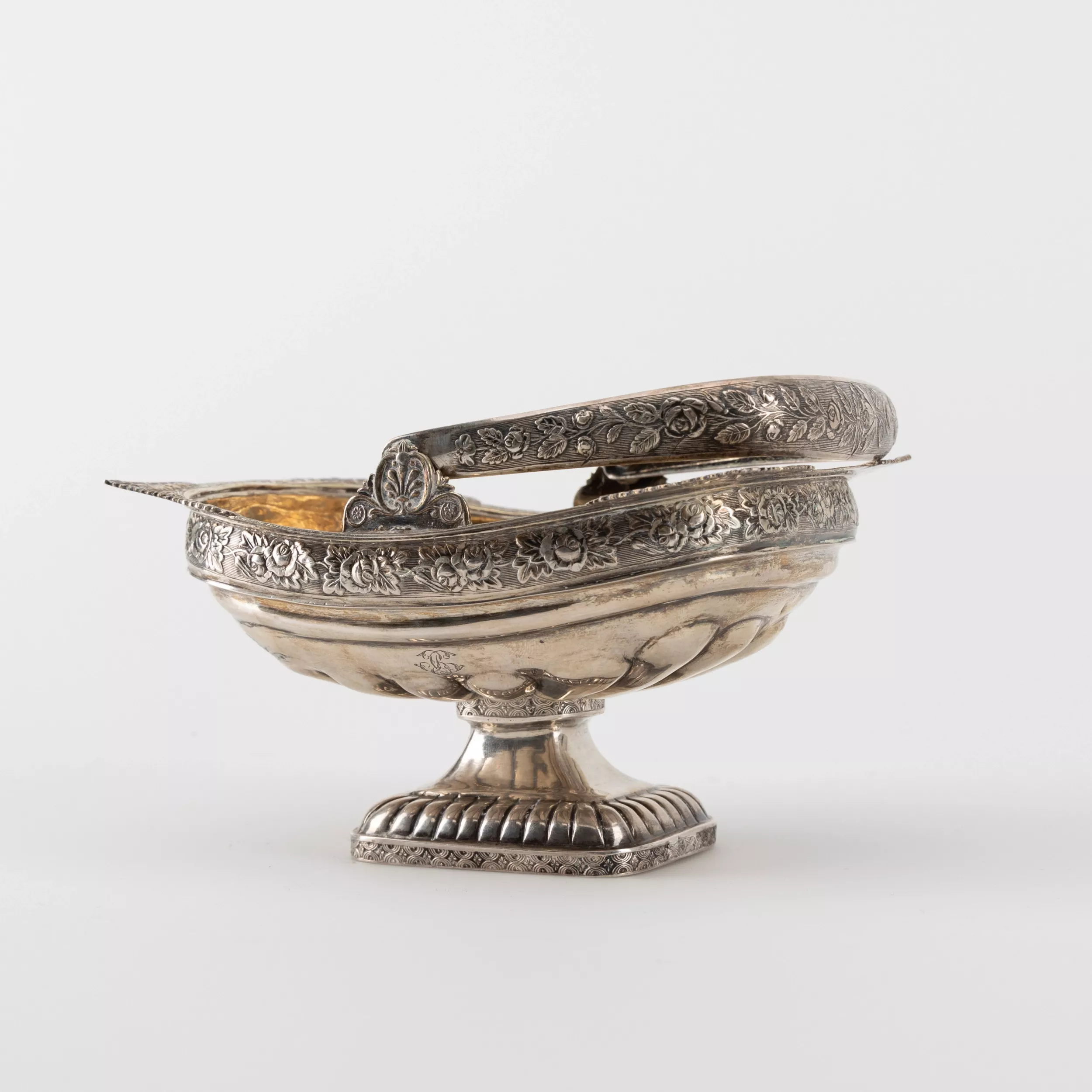 RUSSIAN SILVER EMPIRE STYLE BONBONNIÈRE. THOMAS SOHKA. ST PETERSBURG, 1837