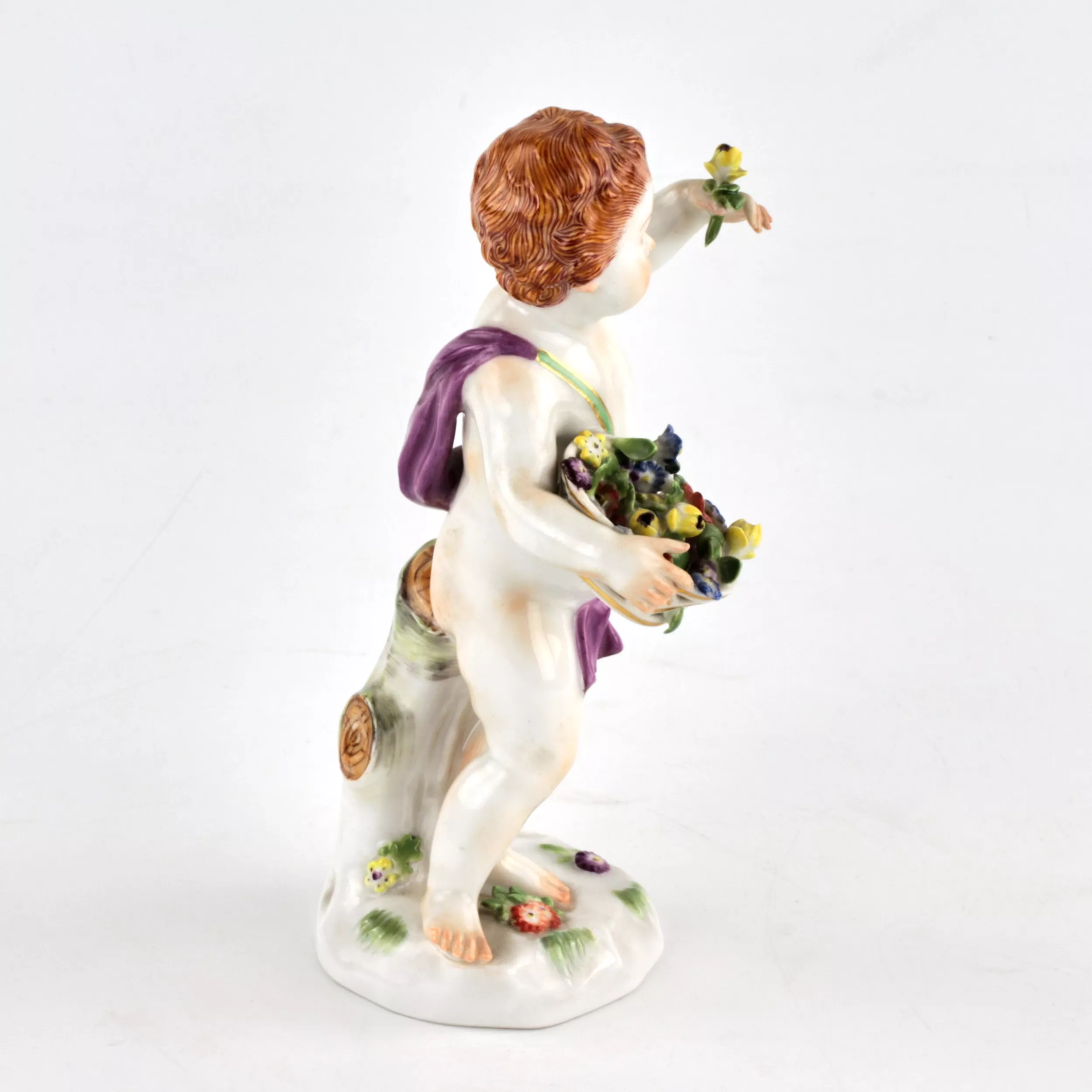 Фарфоровая фигурка-аллегория Весна. Meissen.