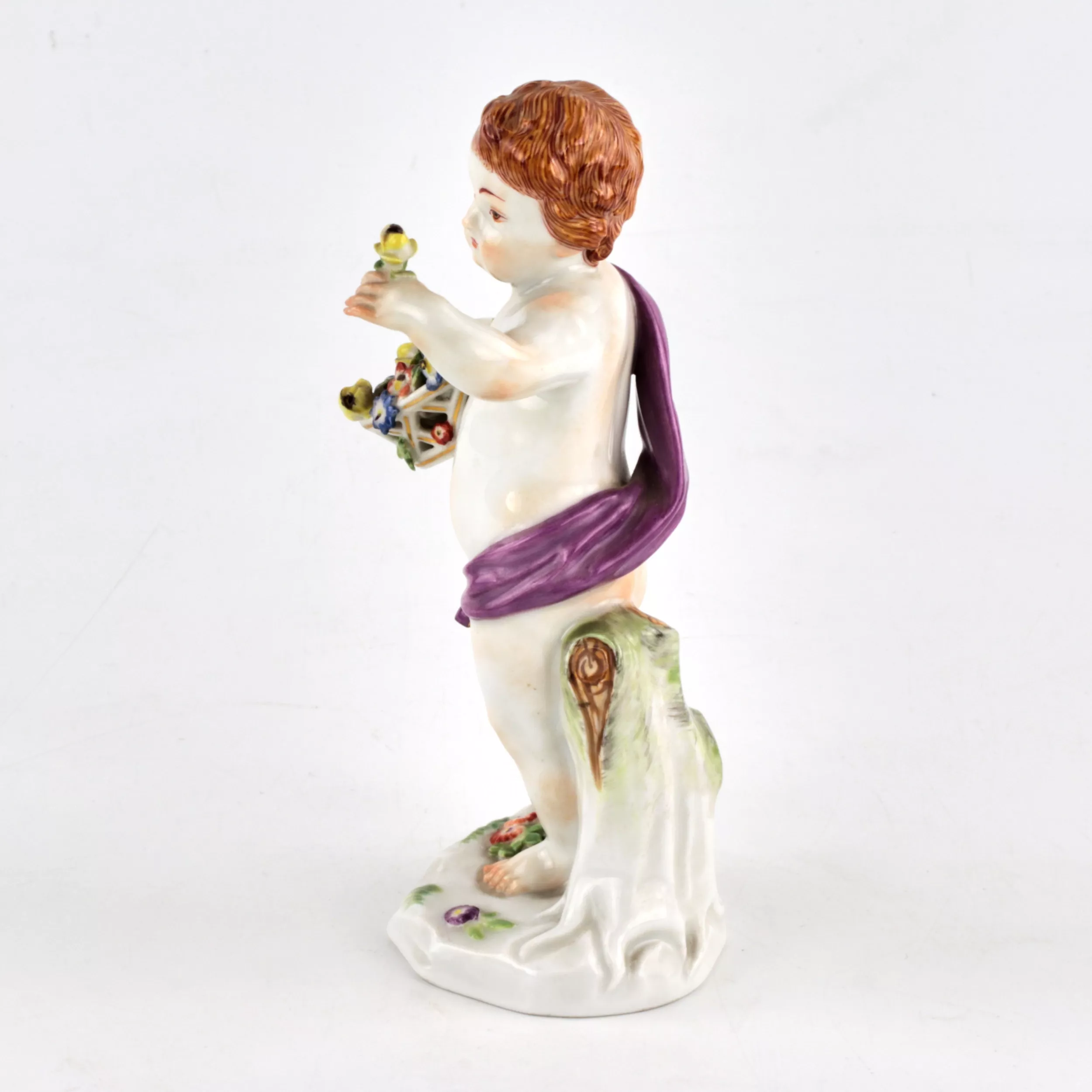 Фарфоровая фигурка-аллегория Весна. Meissen.