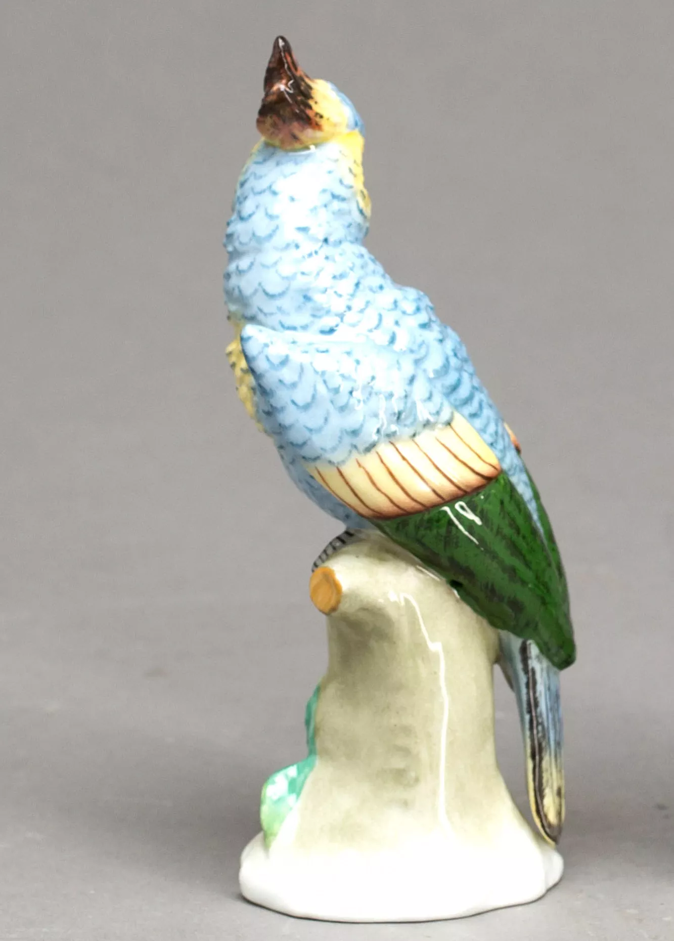 Figurine en porcelaine Perroquet. Sitzendorf
