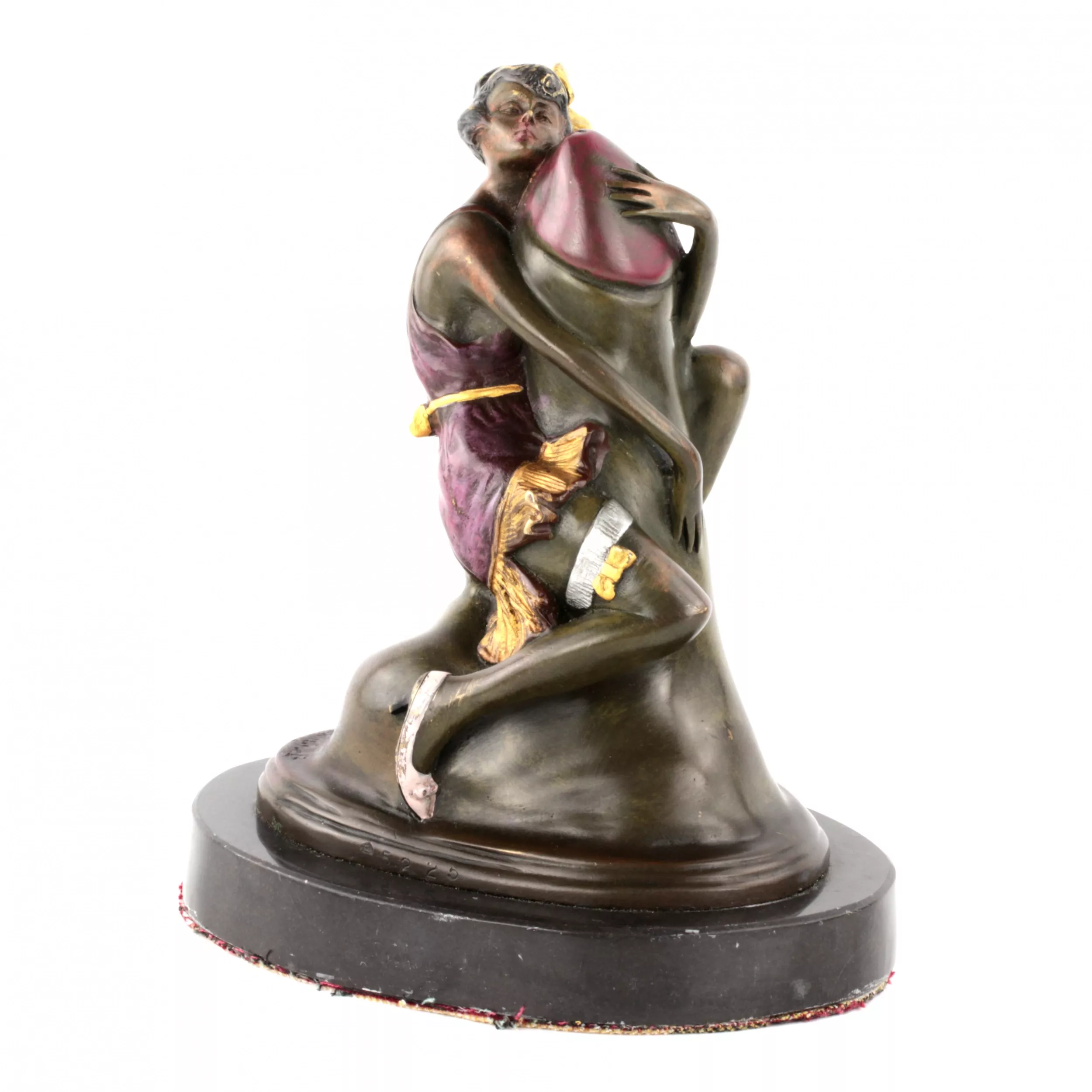 Sculpture erotique en bronze. 