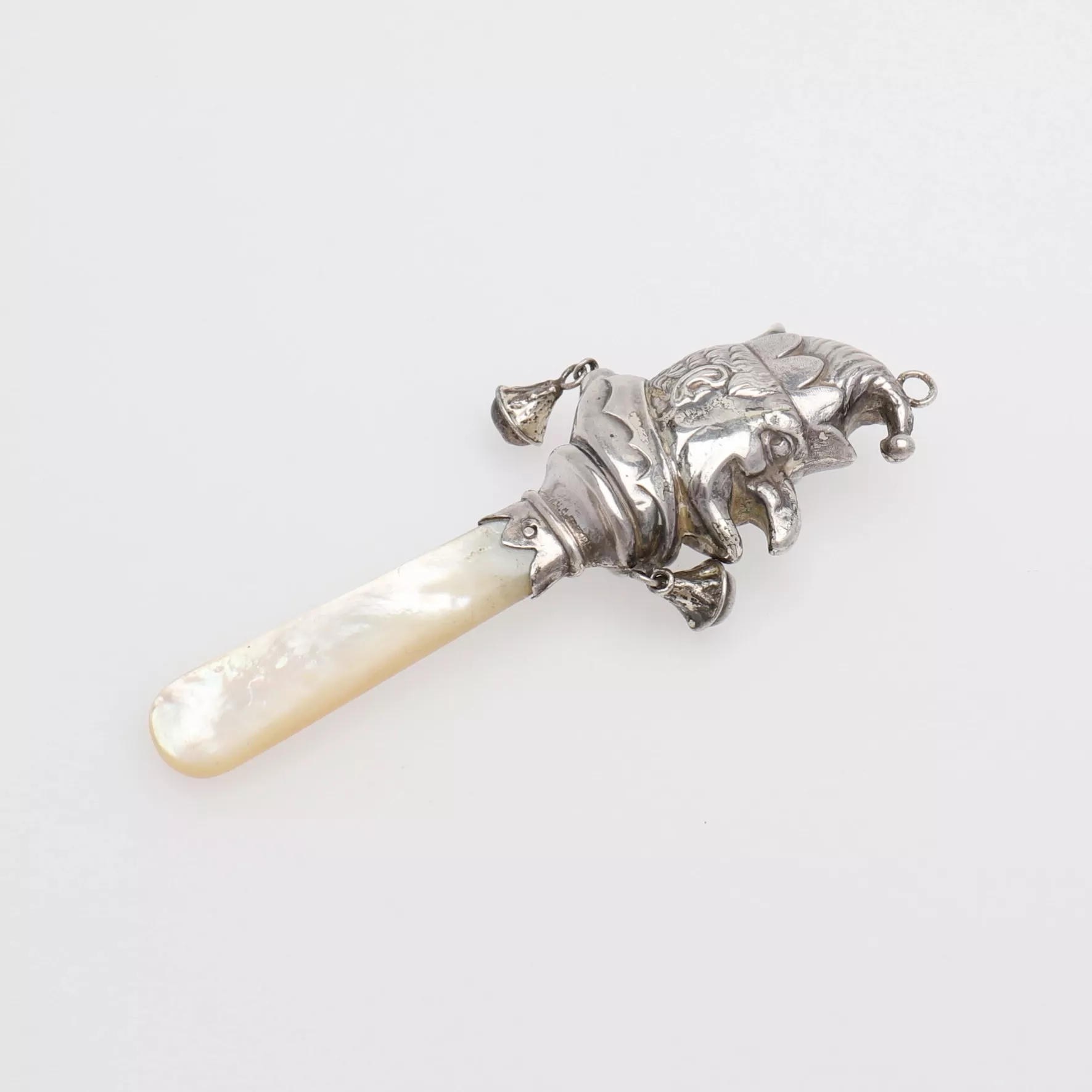 Hochet anglais en argent 