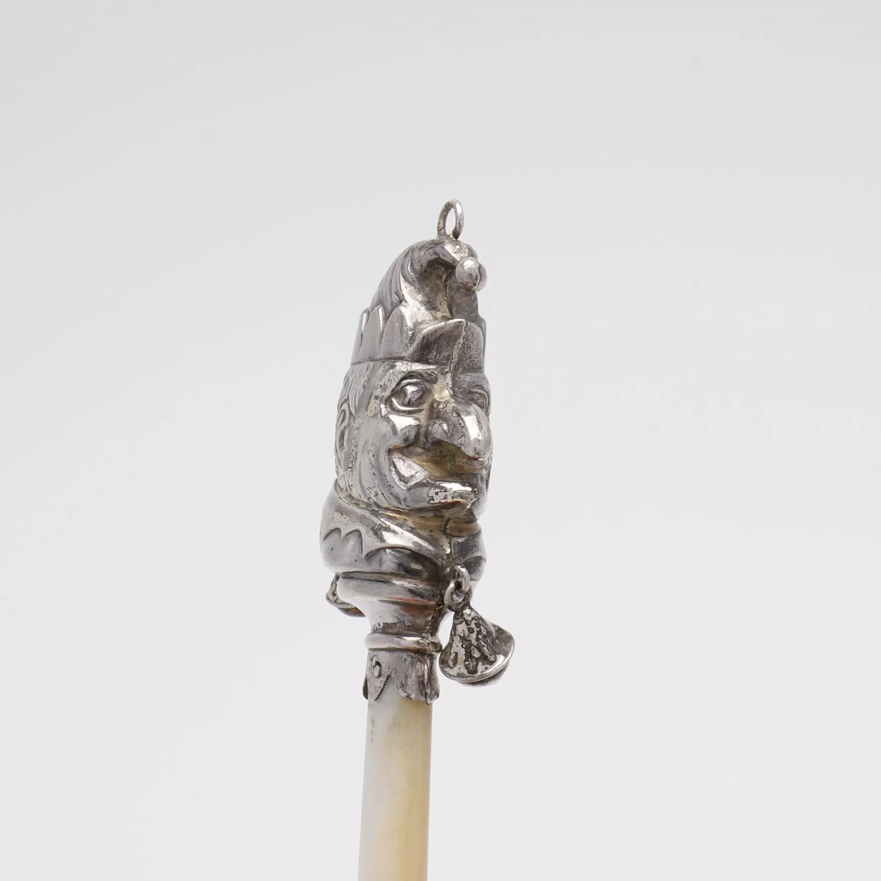 Hochet anglais en argent 