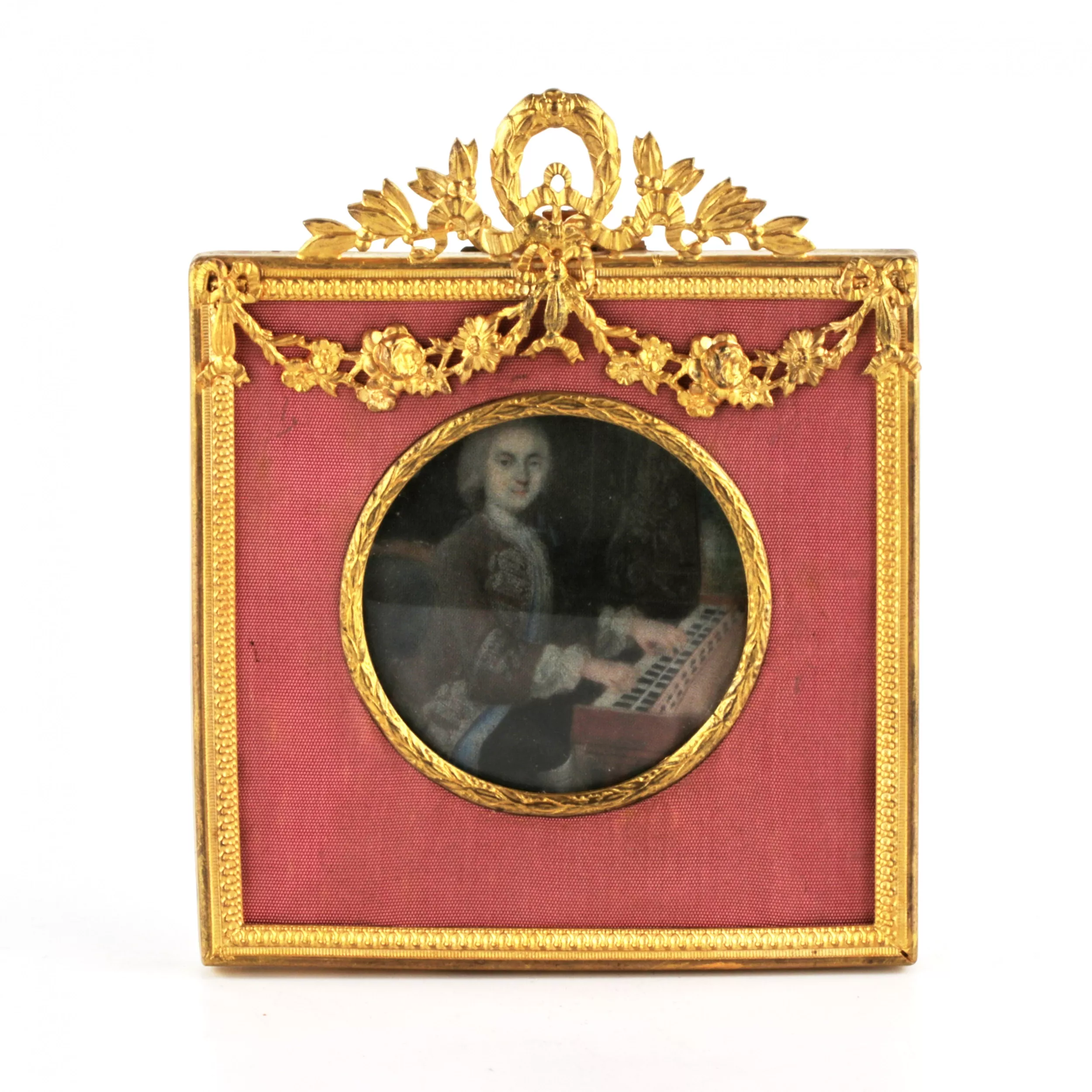 Cadre photo ancien de la fin du 19ème siècle. 